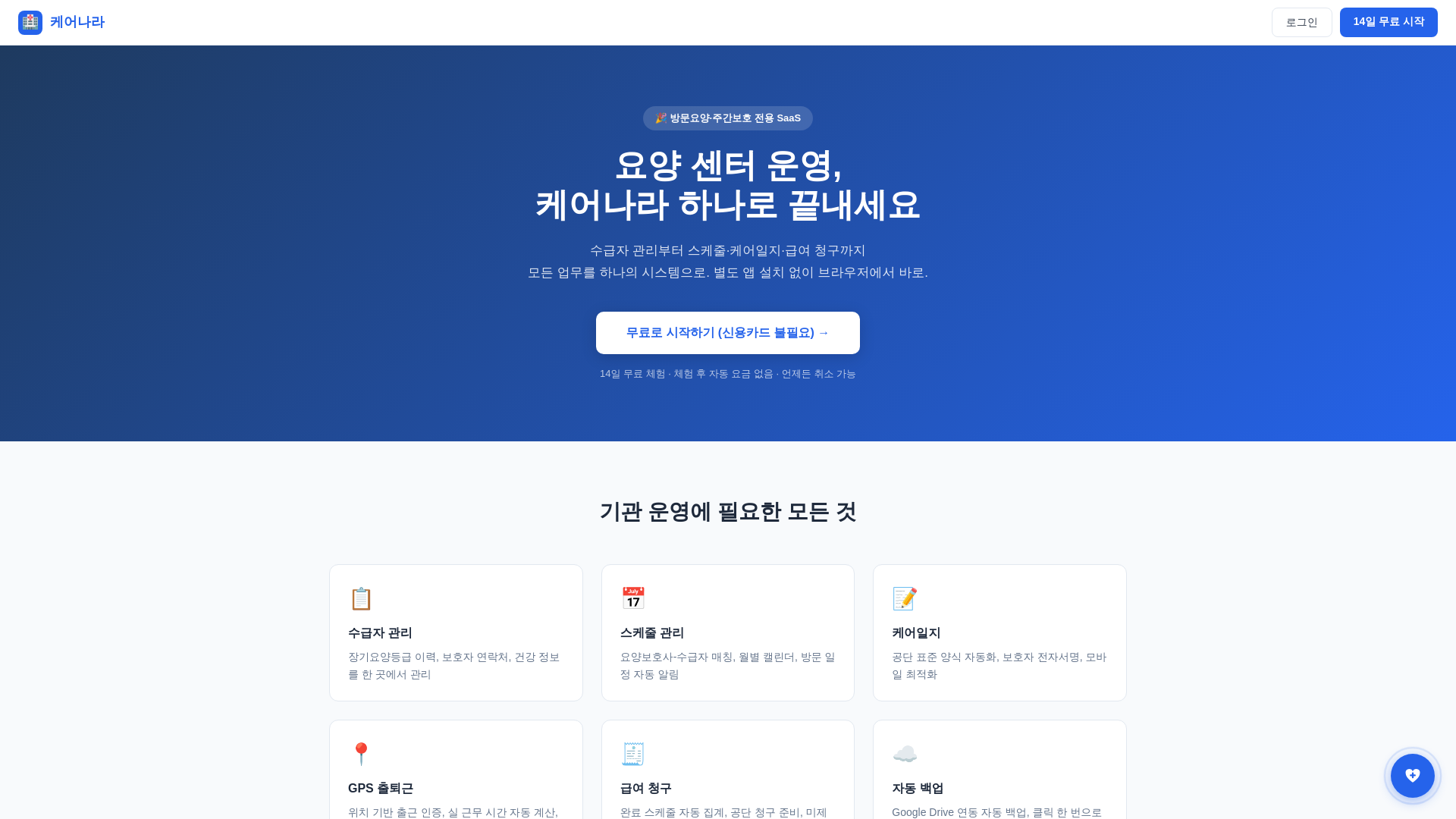 website screenshot of https://carenara.pages.dev/