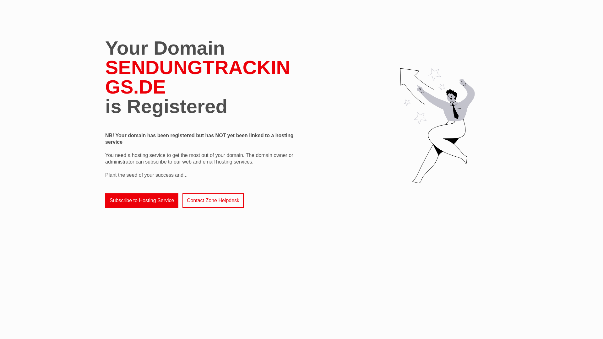website screenshot of https://sendungtrackings.de/