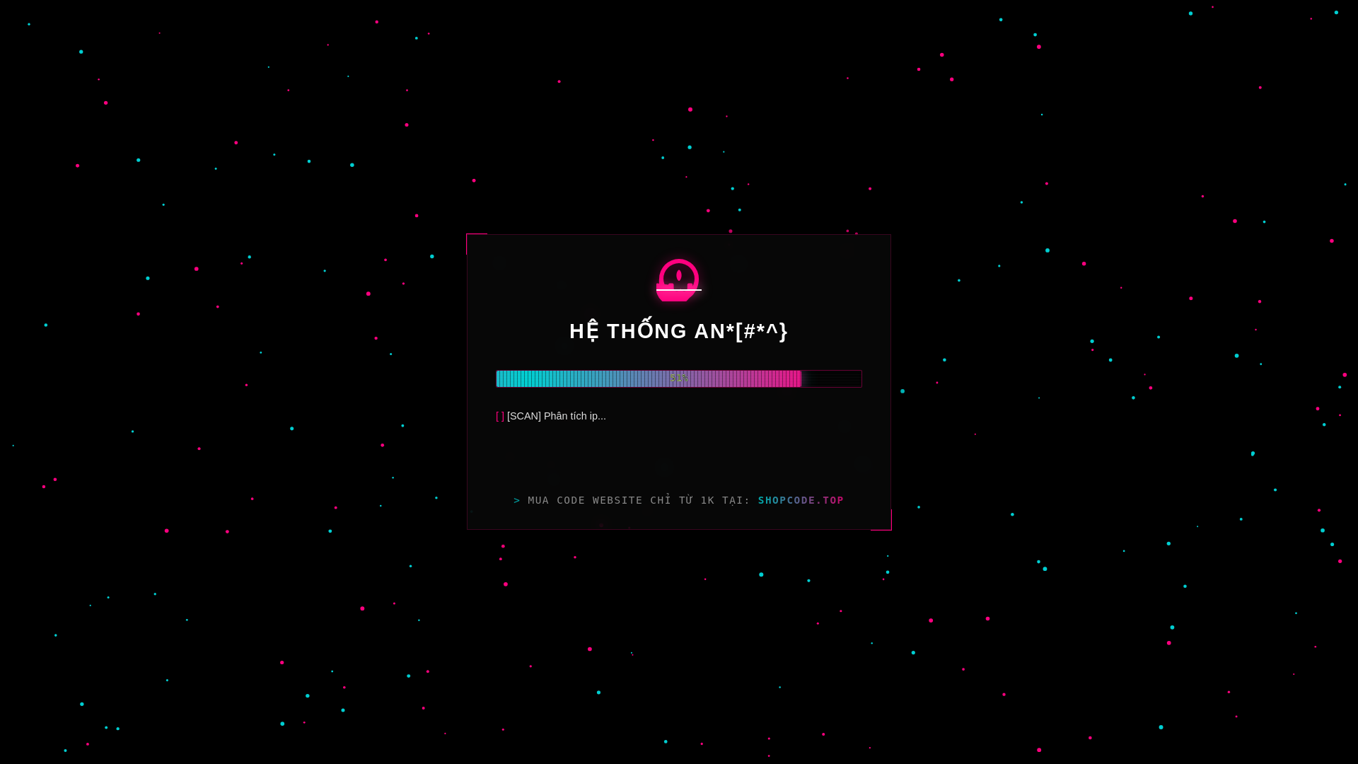 website screenshot of https://shopcodes.top/