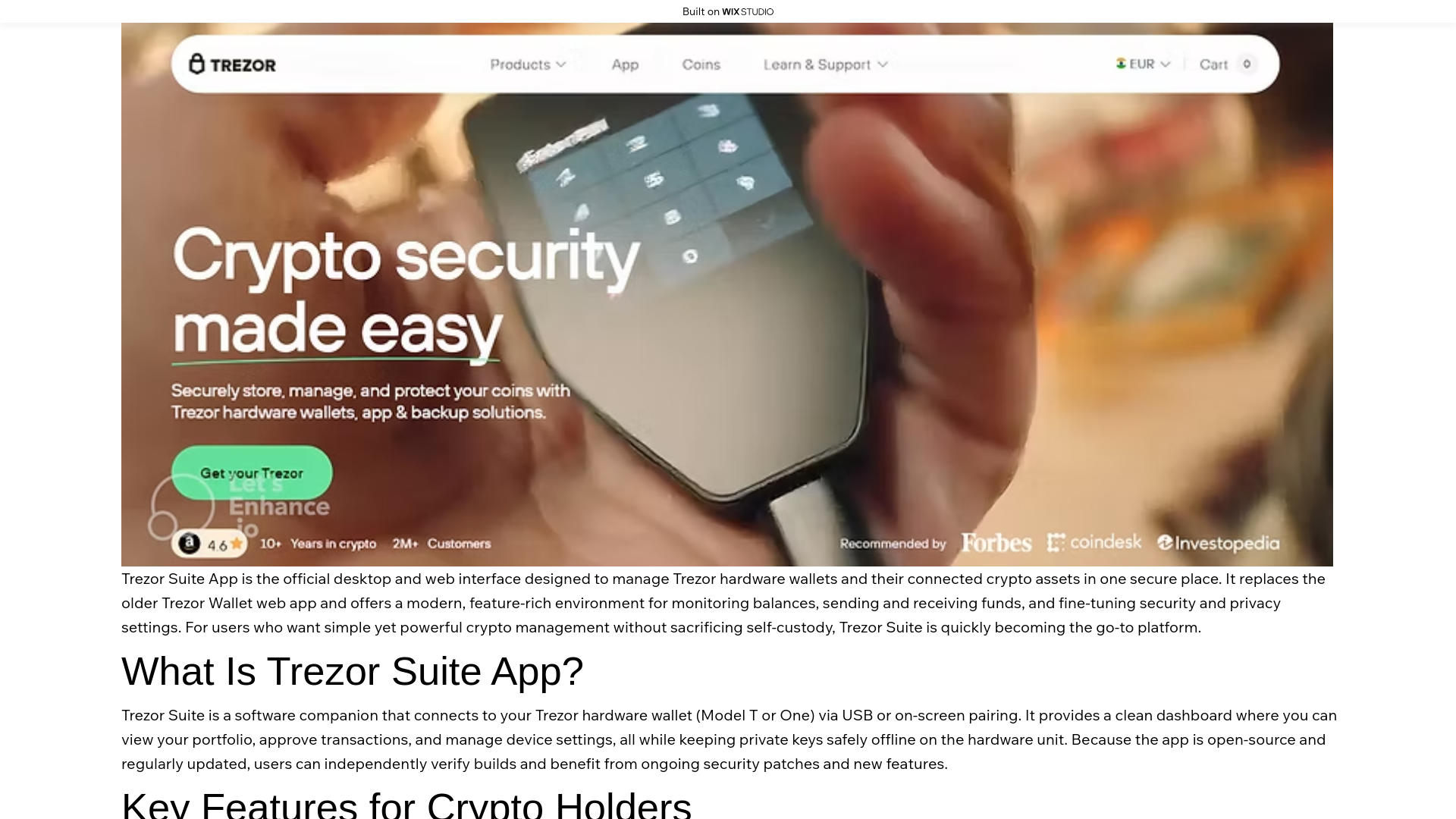 website screenshot of https://officialstartsuites.wixstudio.com/us-en