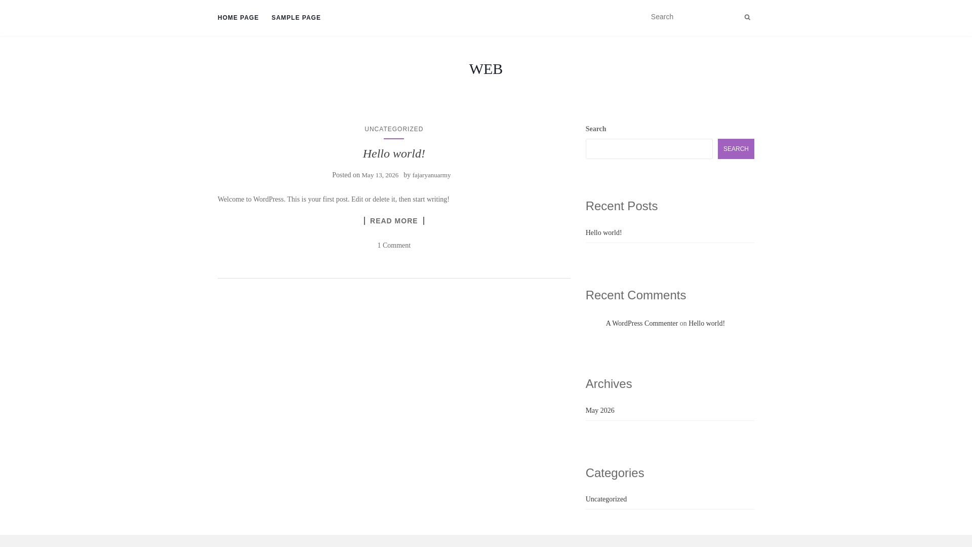 website screenshot of https://fajaryanuar.my.id/