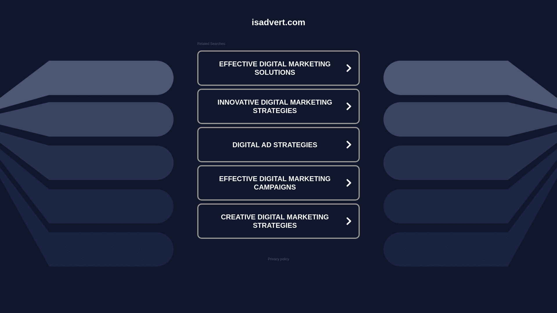 website screenshot of https://isadvert.me/