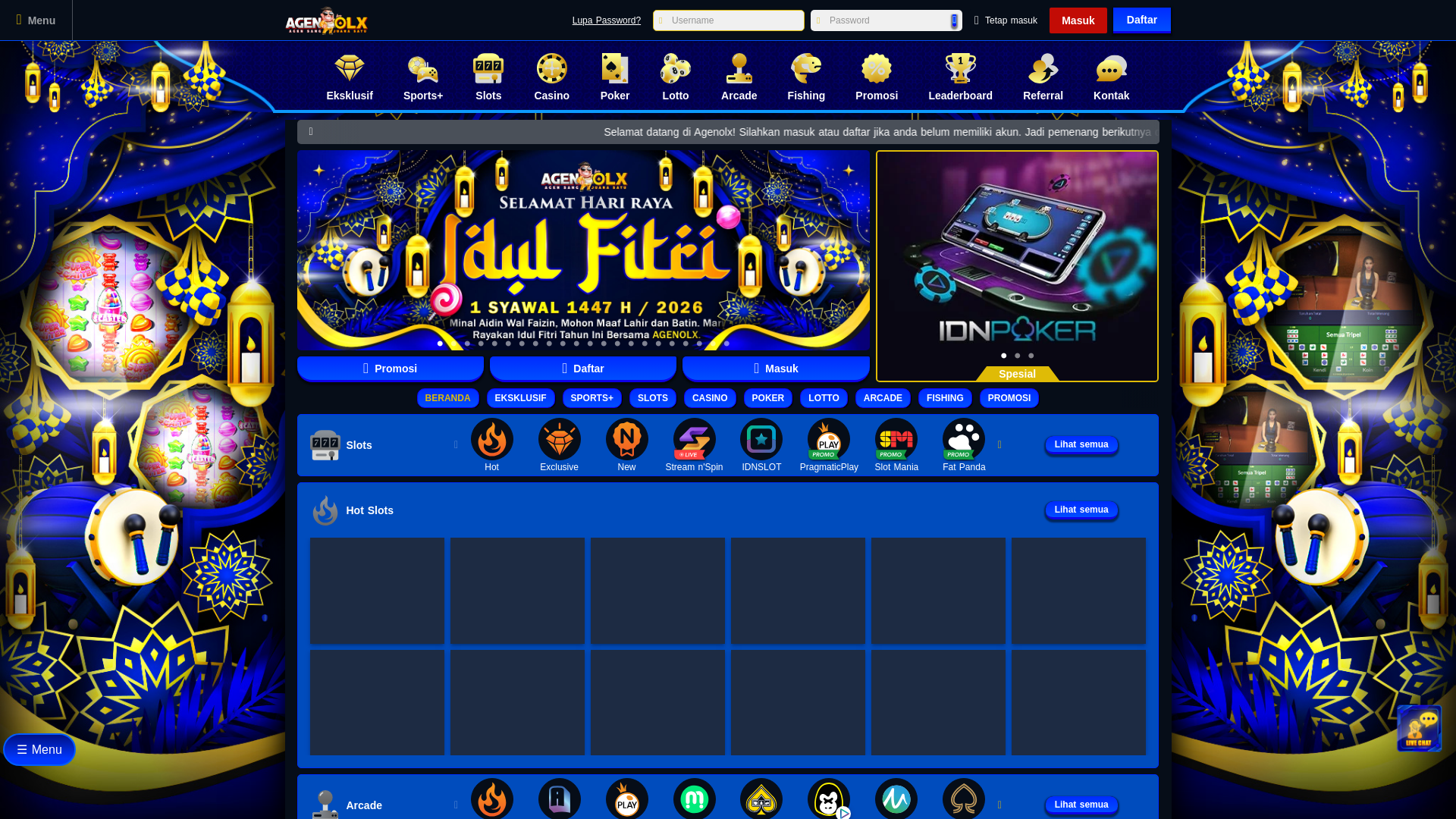 website screenshot of https://agenolxbro.info/