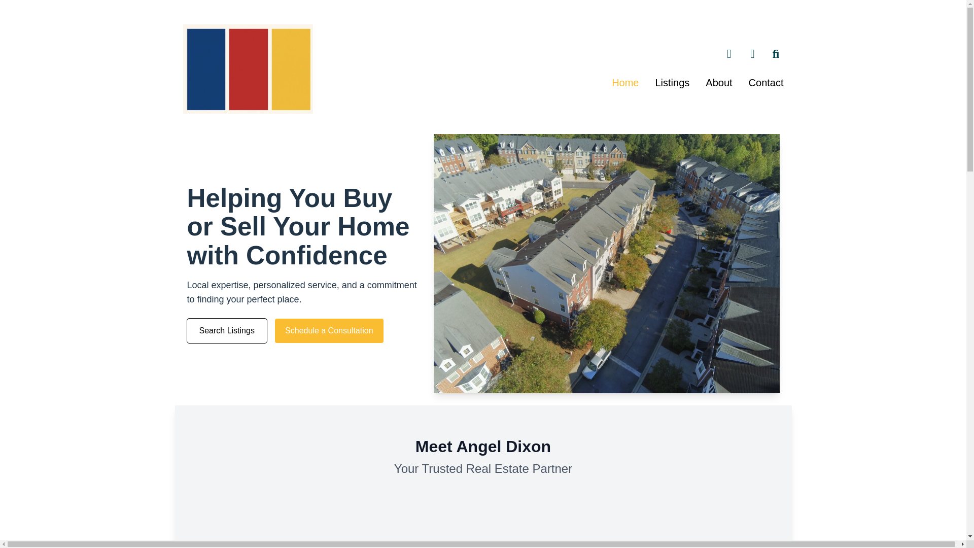 website screenshot of https://angelcansell.com/