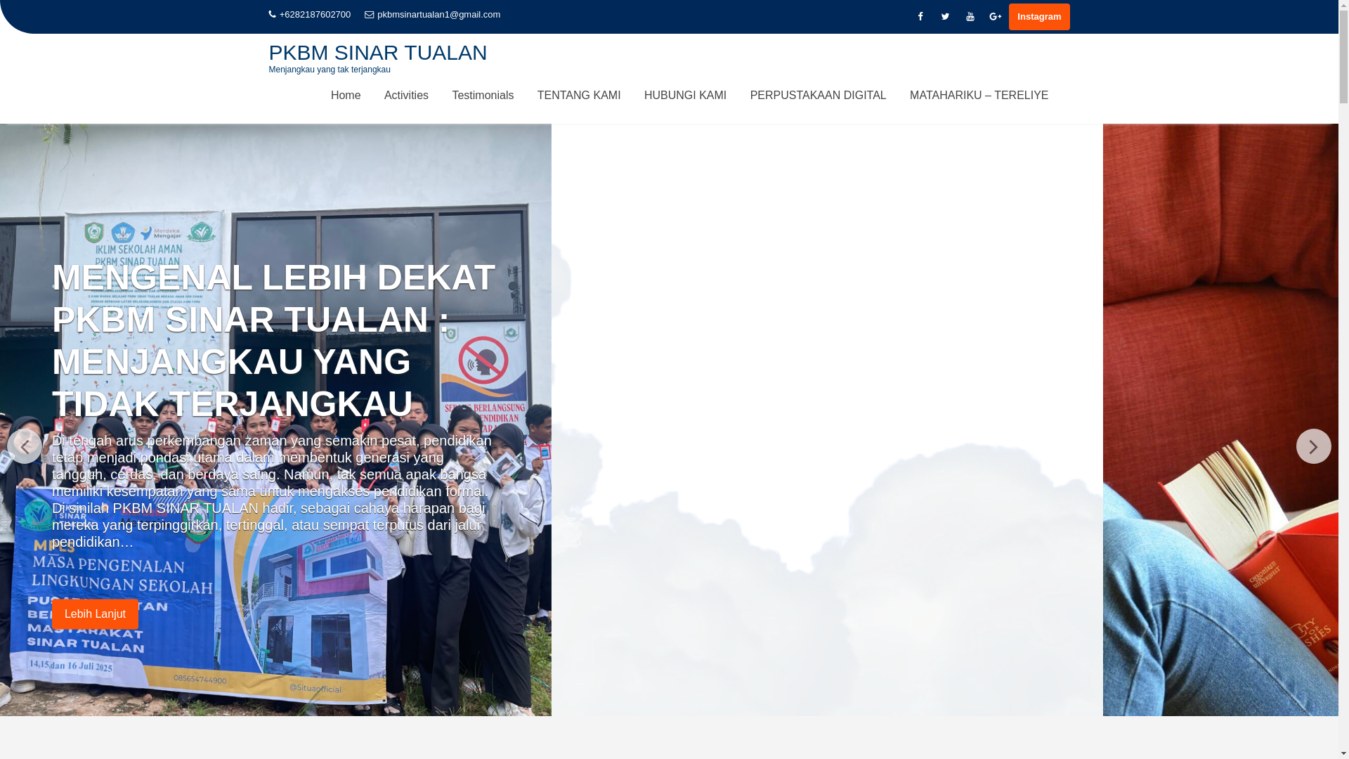 website screenshot of https://pkbmsinartualan.sch.id/