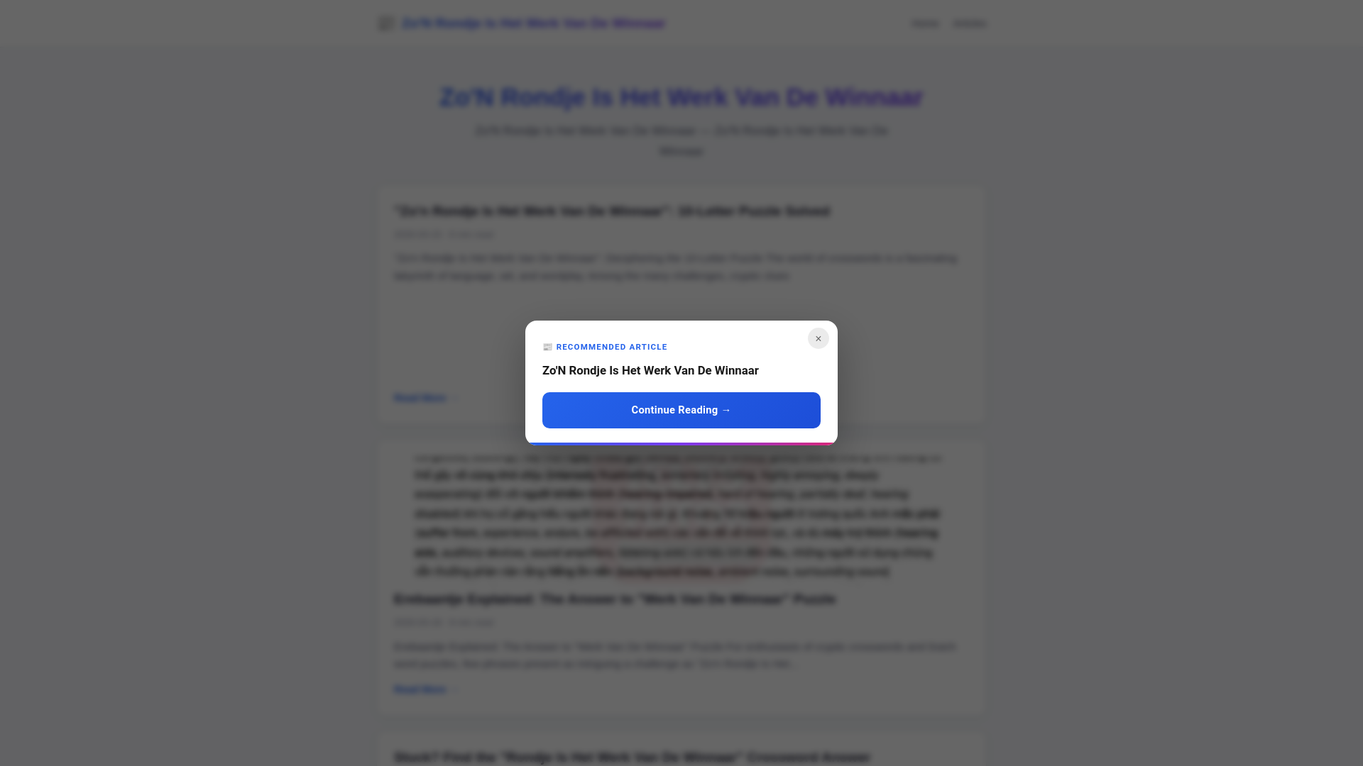 website screenshot of https://zon-rondje-is-het-werk-van-de-winnaar.pages.dev/