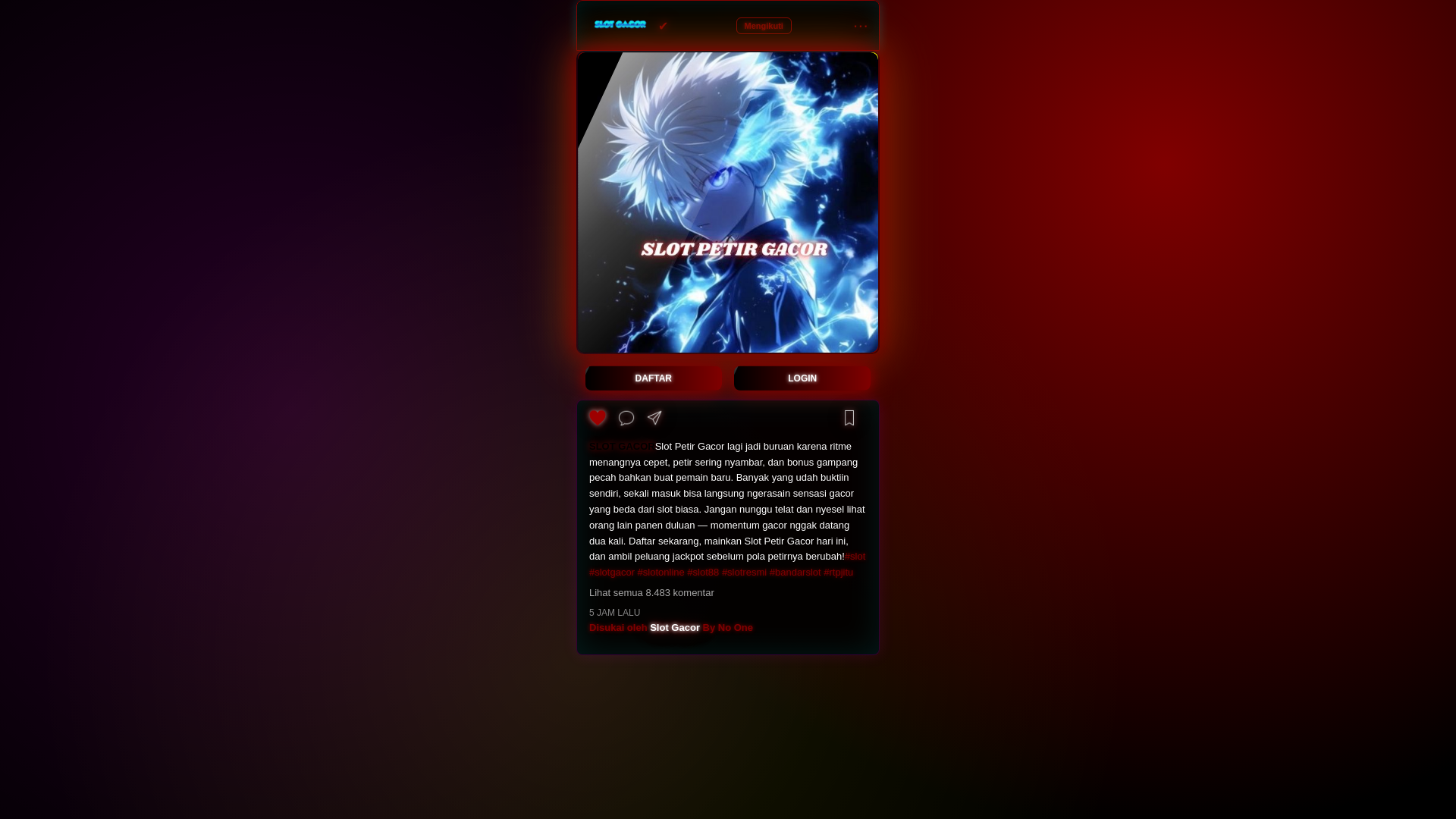 website screenshot of https://amp-login-sahajaya-gacor.pages.dev/