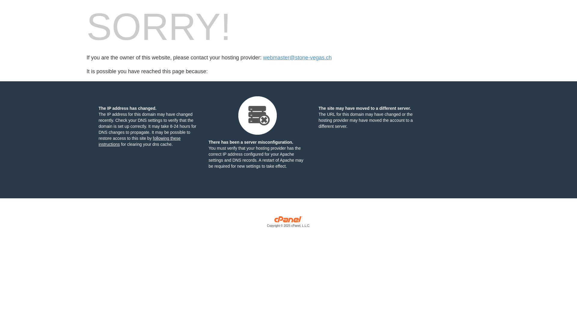 website screenshot of https://stone-vegas.ch/