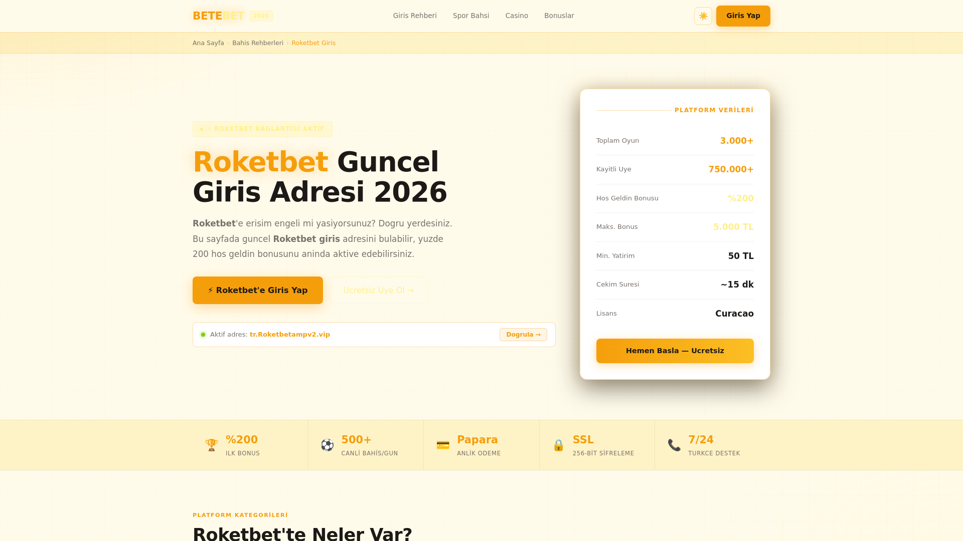 website screenshot of https://m.roketbetonlineplay.vip