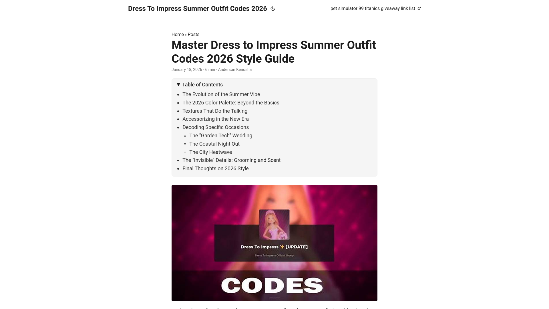 website screenshot of https://dresstoimpresssummeroutfitcodes2026.pages.dev/