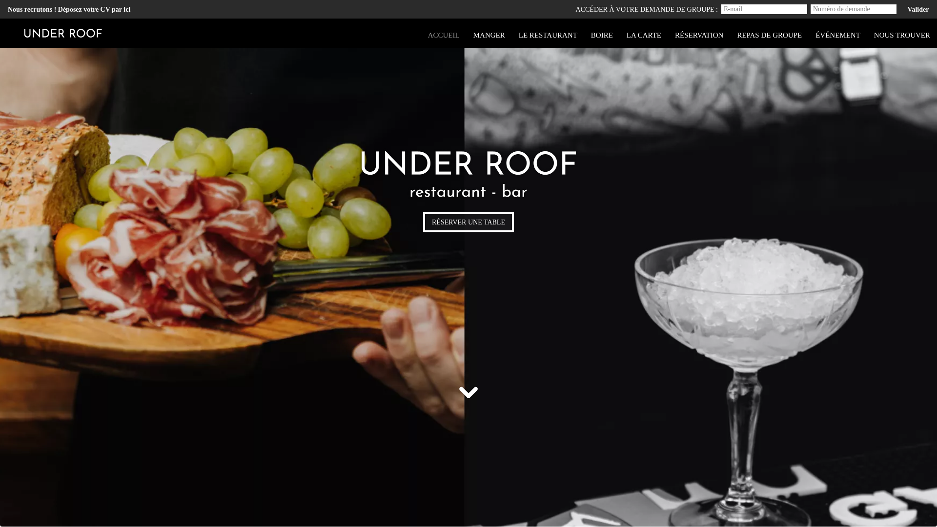 website screenshot of https://la-parisienne-restaurant-suresnes.fr/