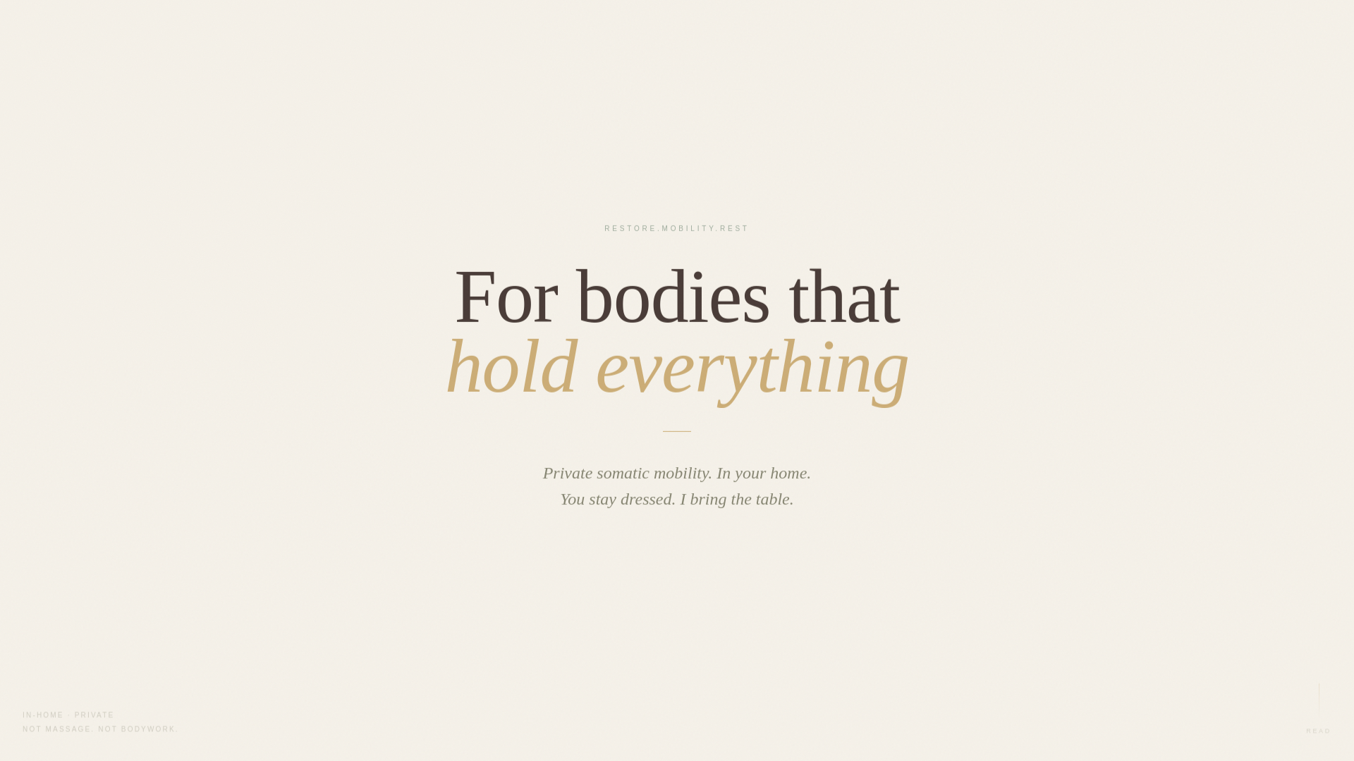 website screenshot of https://restore-mobility.pages.dev/