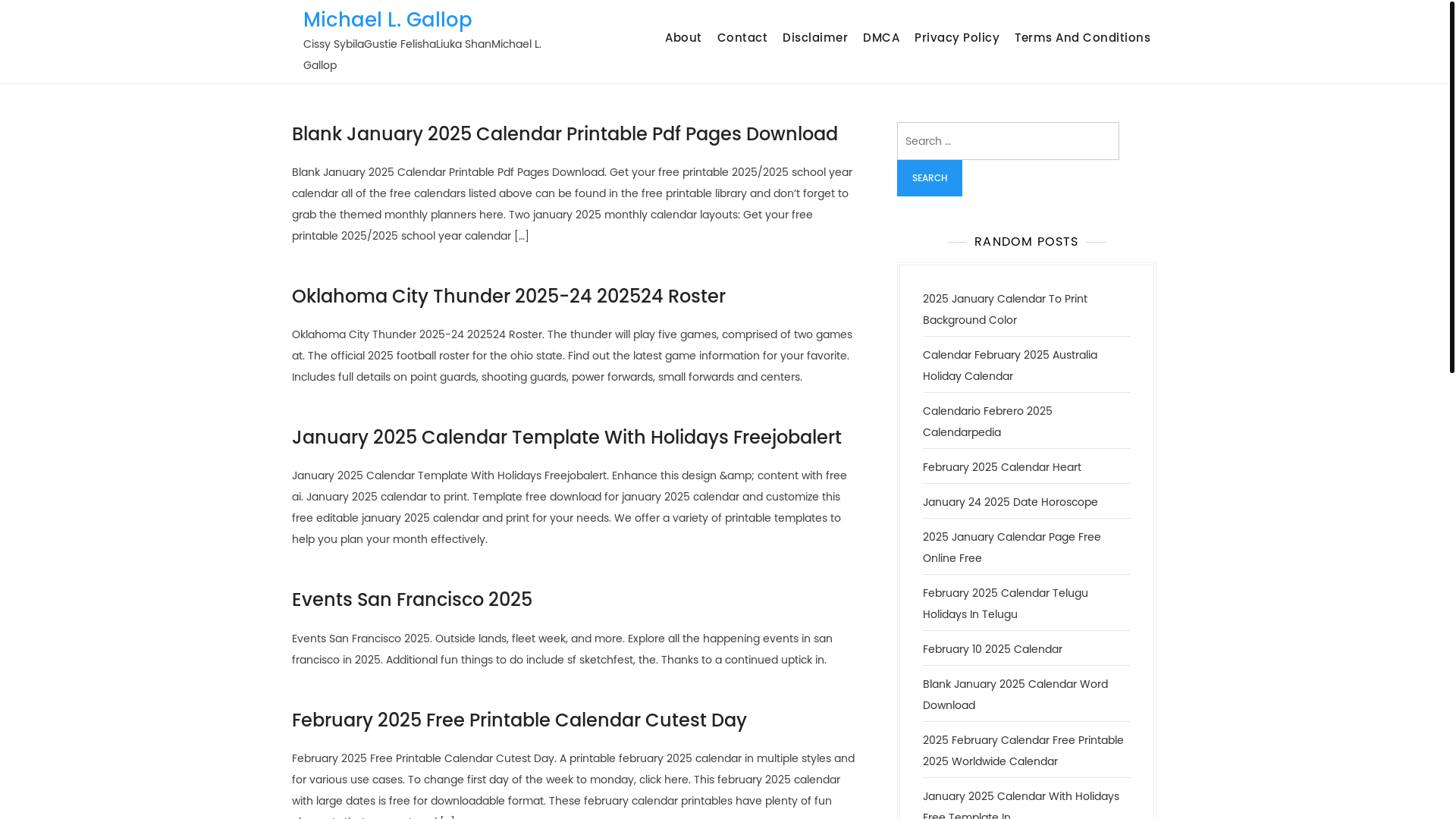 website screenshot of https://michaellgallop.pages.dev/
