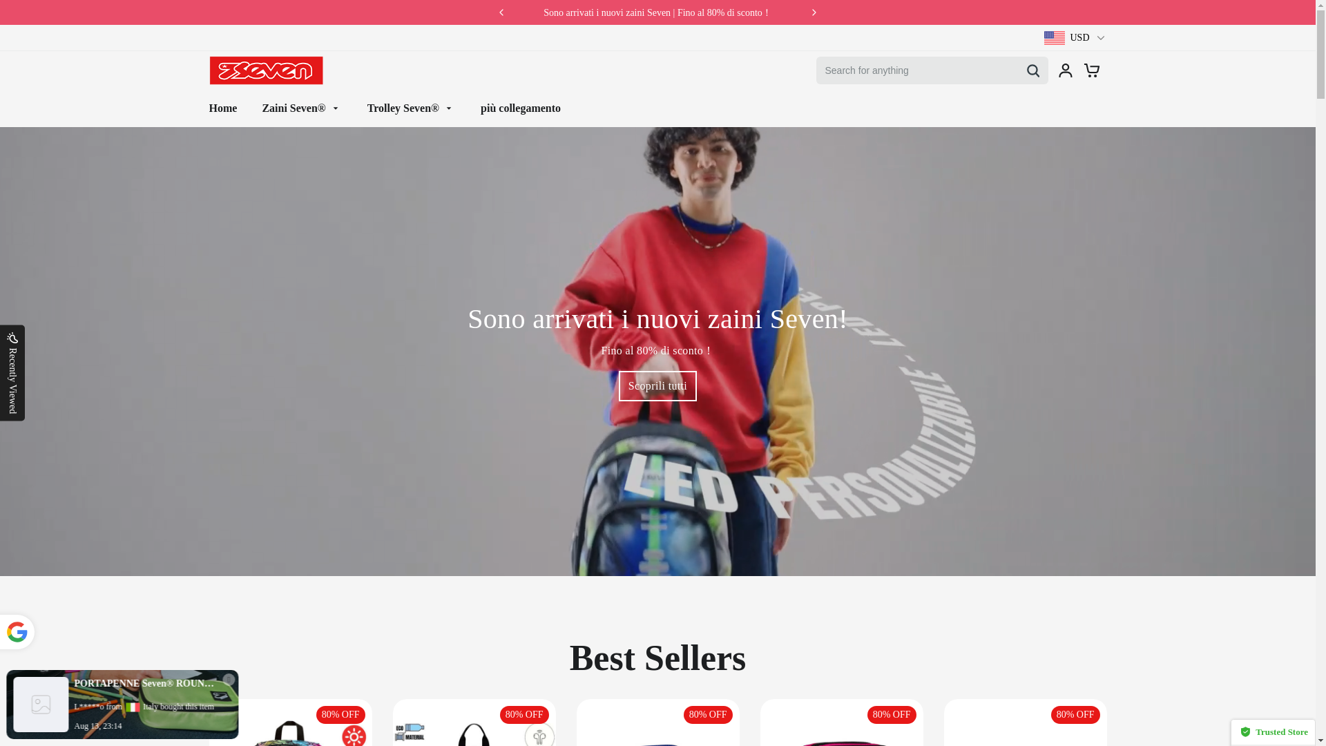 website screenshot of https://sevenzo.club/