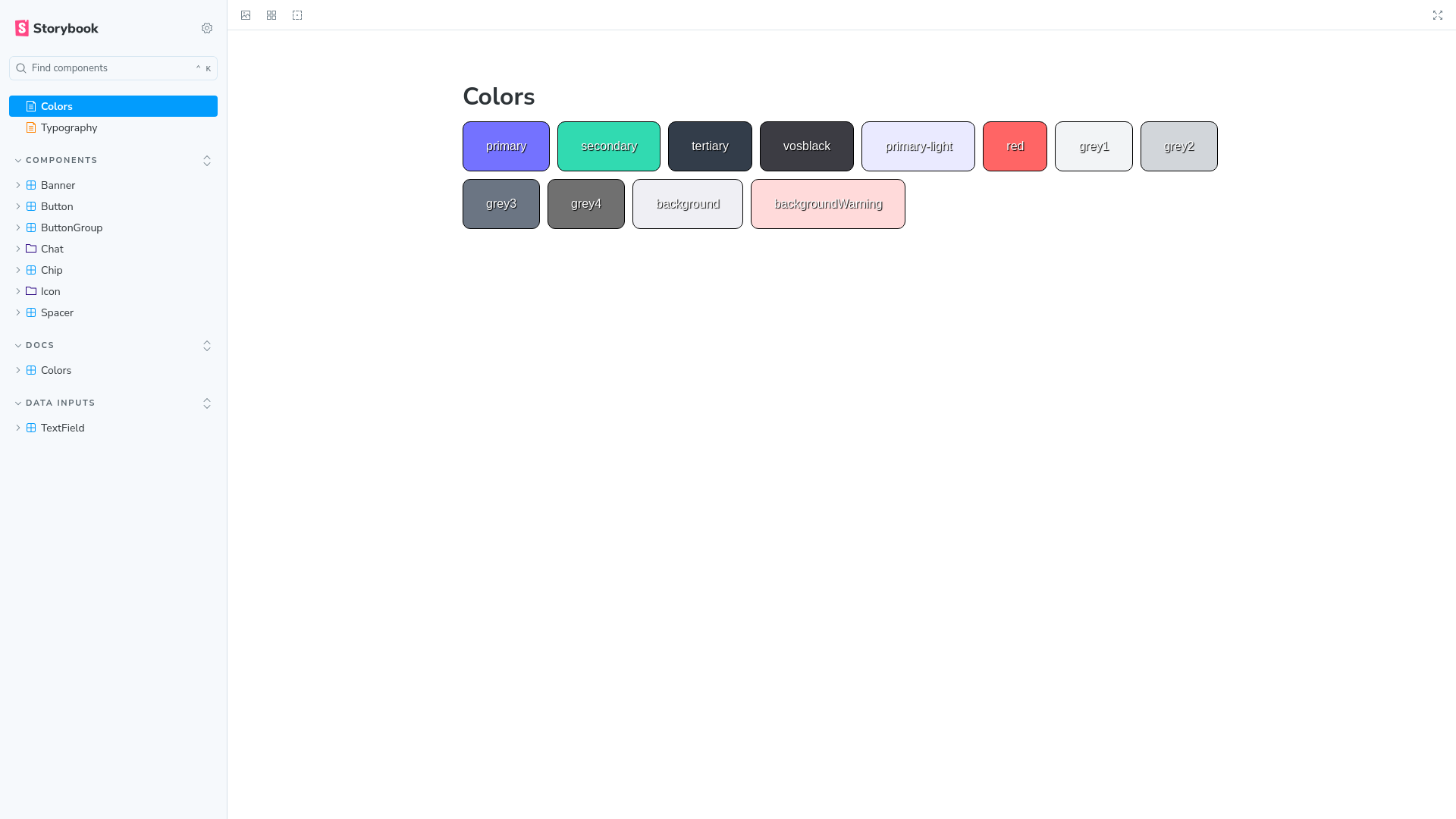 website screenshot of https://vos-react-ui.pages.dev/