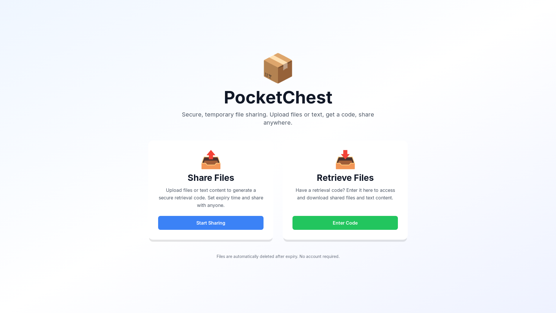 website screenshot of https://xax920-pocket-chest.pages.dev/