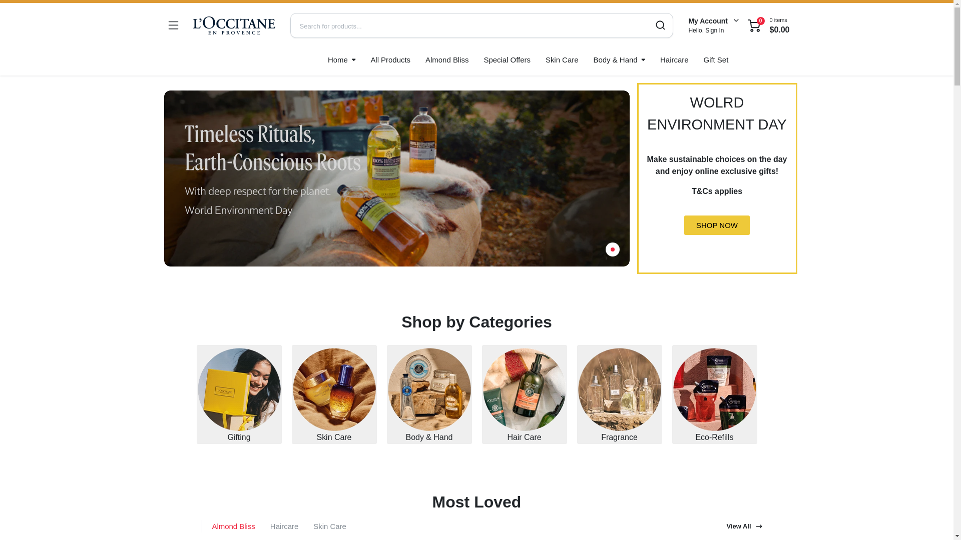 website screenshot of https://loccitanes.vip/