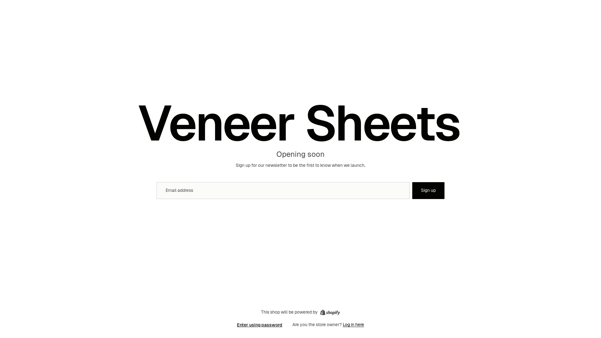 website screenshot of https://veneersheets.co.uk/