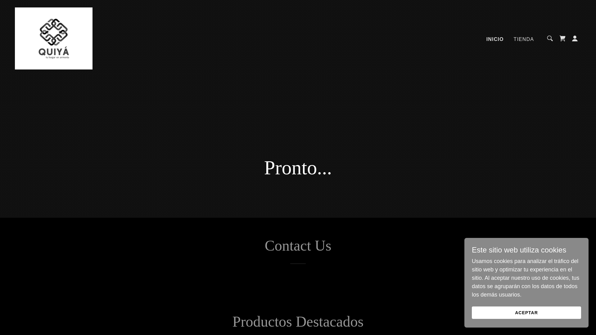 website screenshot of https://condominioquiya.com/