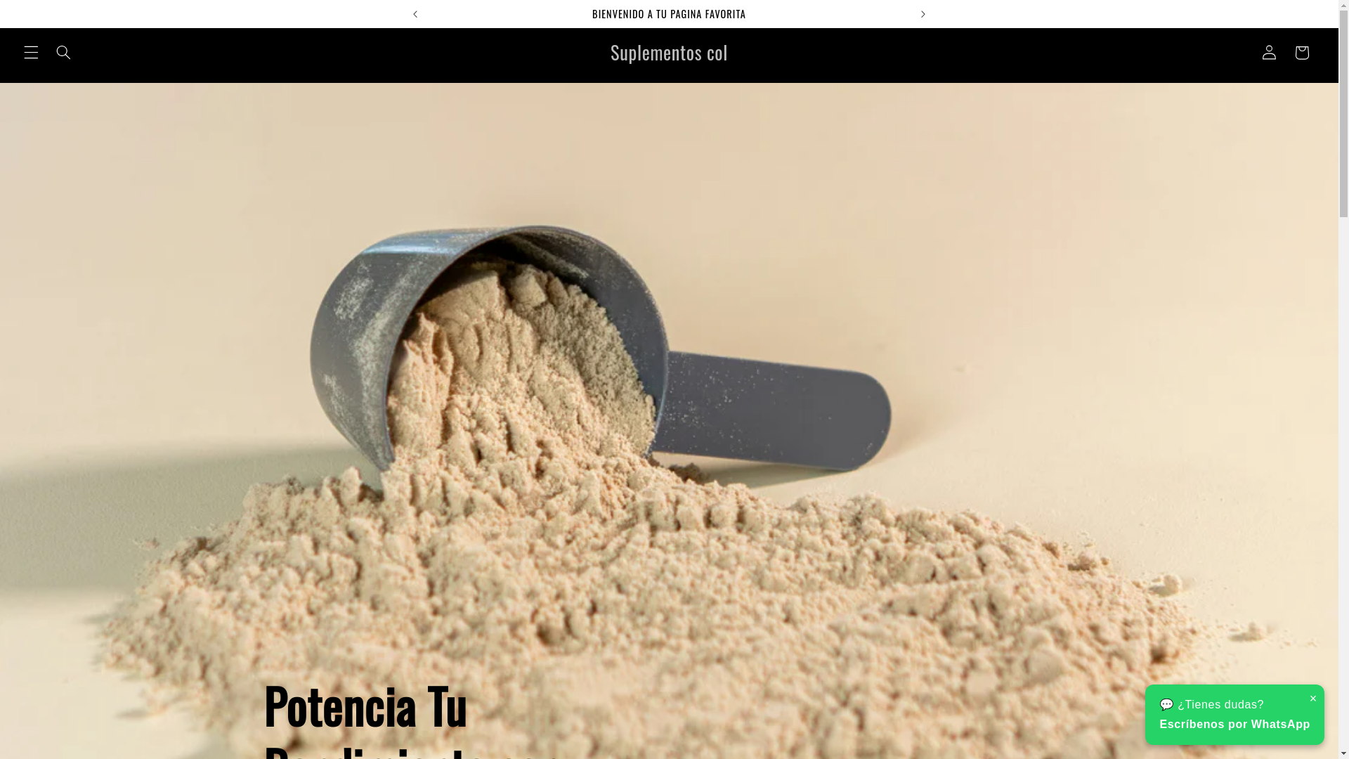 website screenshot of https://suplementoscol.com/