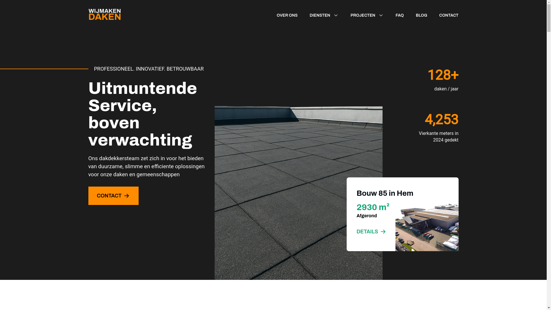 website screenshot of https://wijmakendaken-nl.pages.dev/