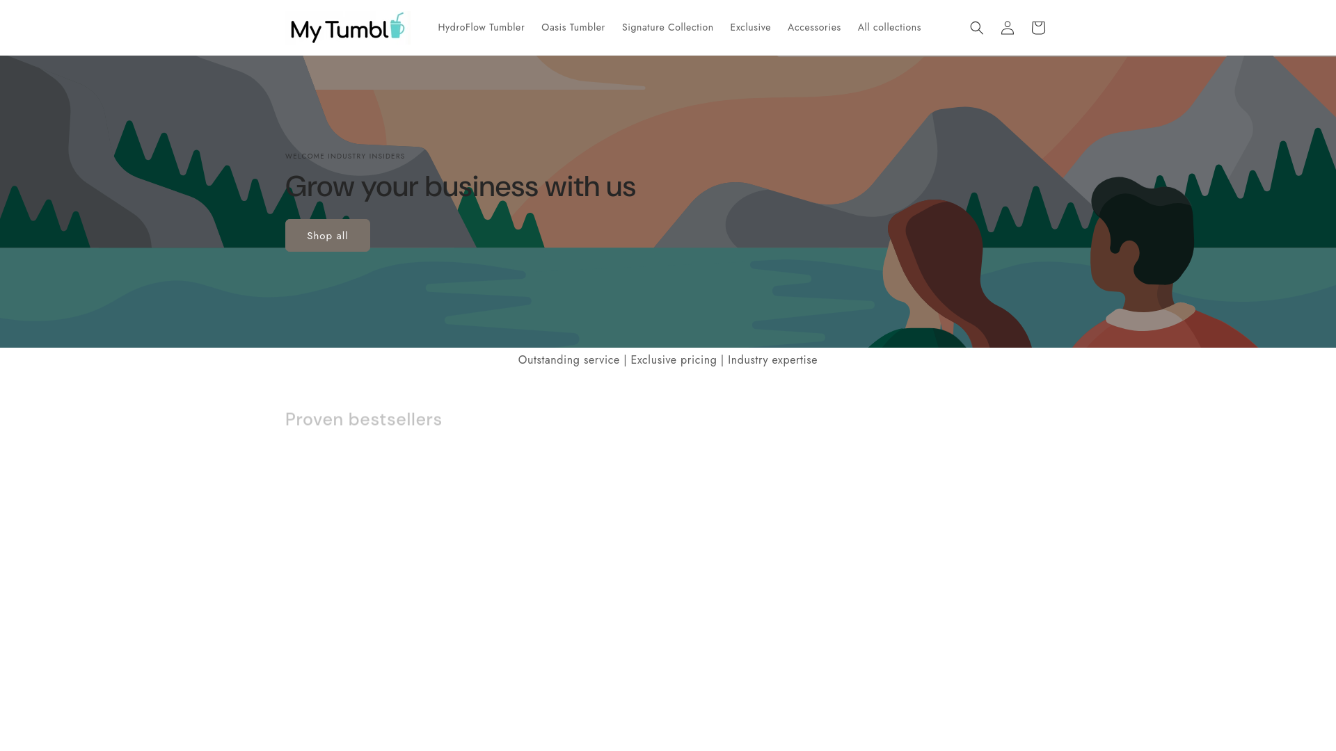 website screenshot of https://mytumblo.com/