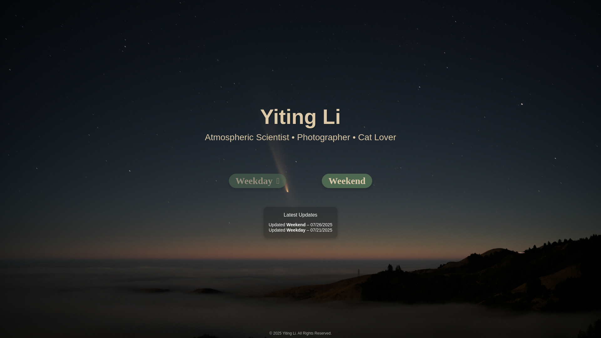 website screenshot of https://yiting-li-eating.pages.dev/
