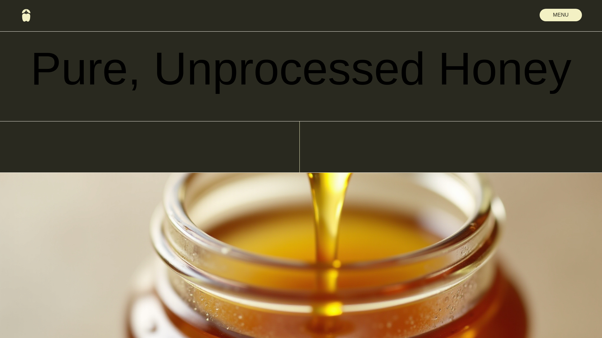 website screenshot of https://mckenbees.com/