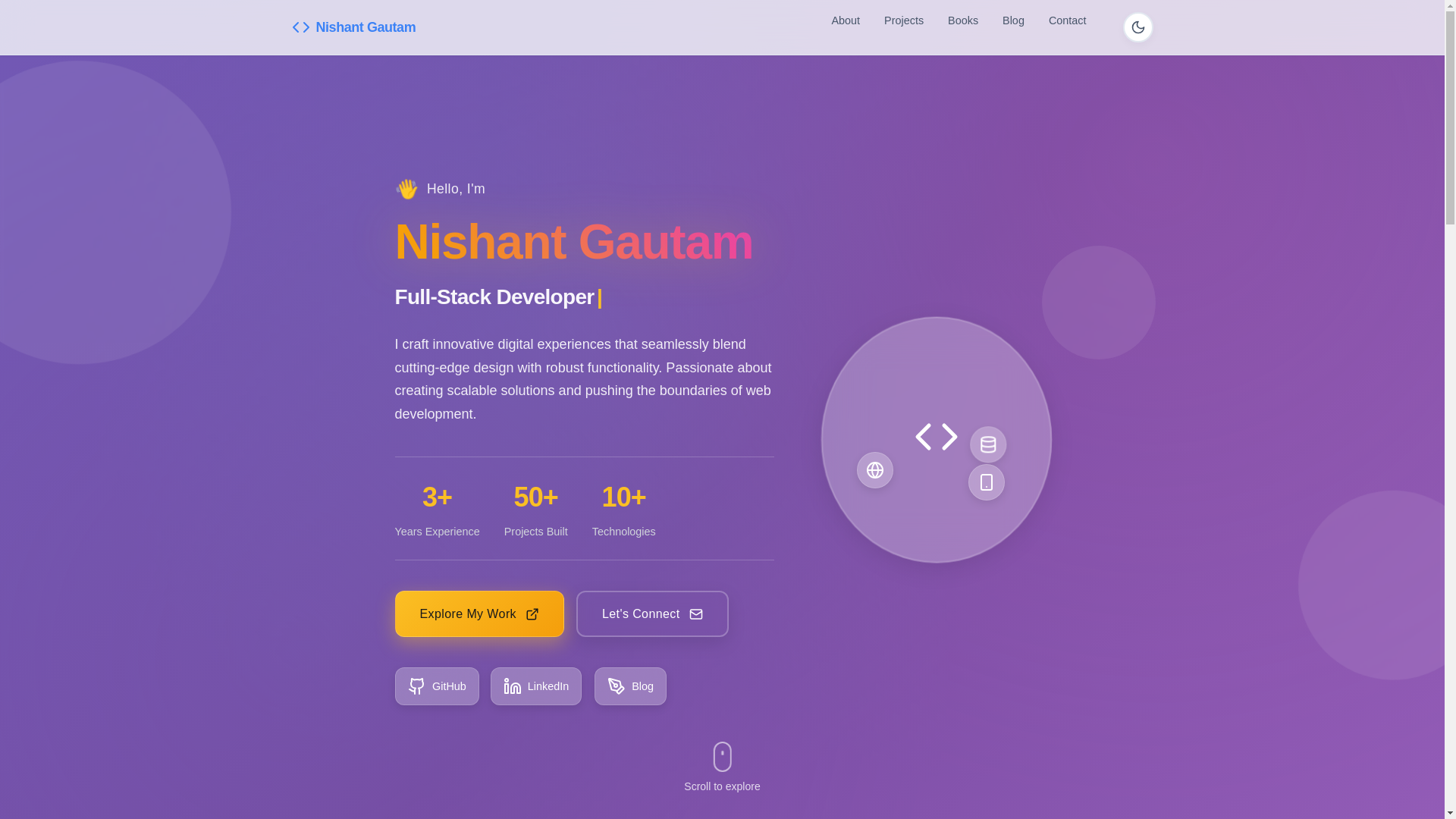 website screenshot of https://nishatgatuam-dev.pages.dev/