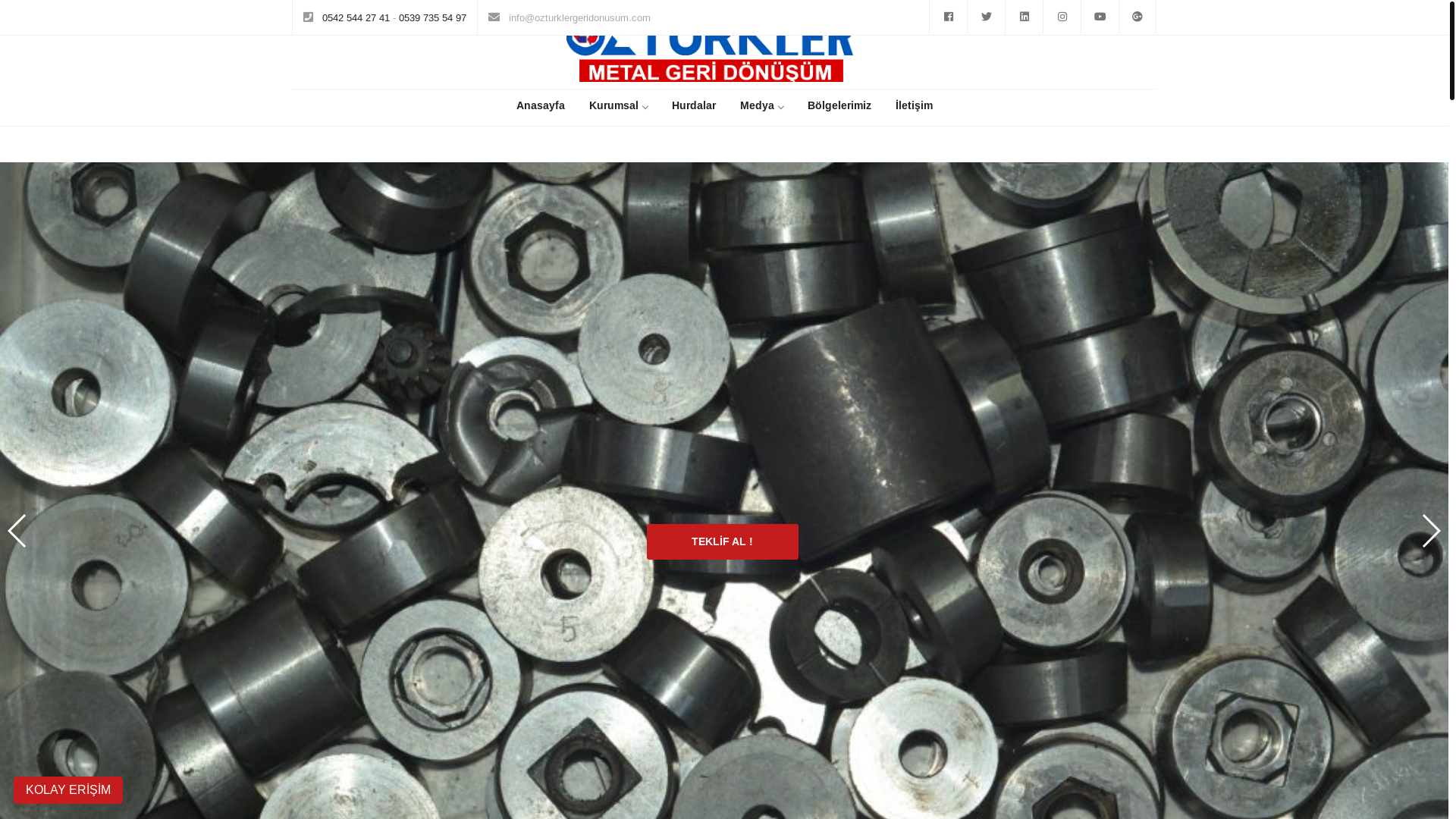 website screenshot of https://ankarahurdaelmas.com.tr/