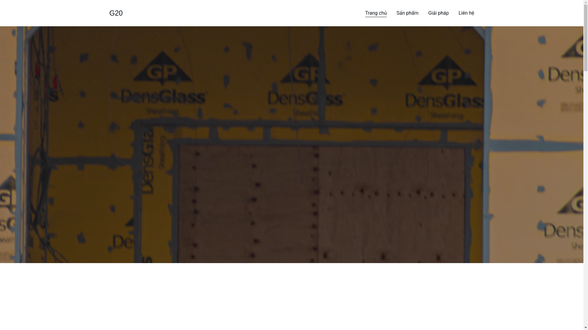 website screenshot of https://g20construction.com/