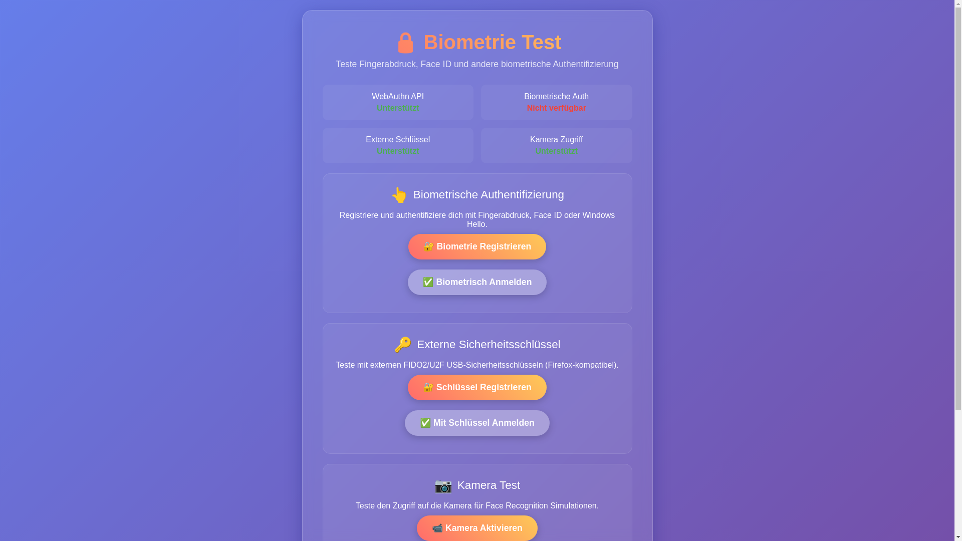 website screenshot of https://testauth.pages.dev/