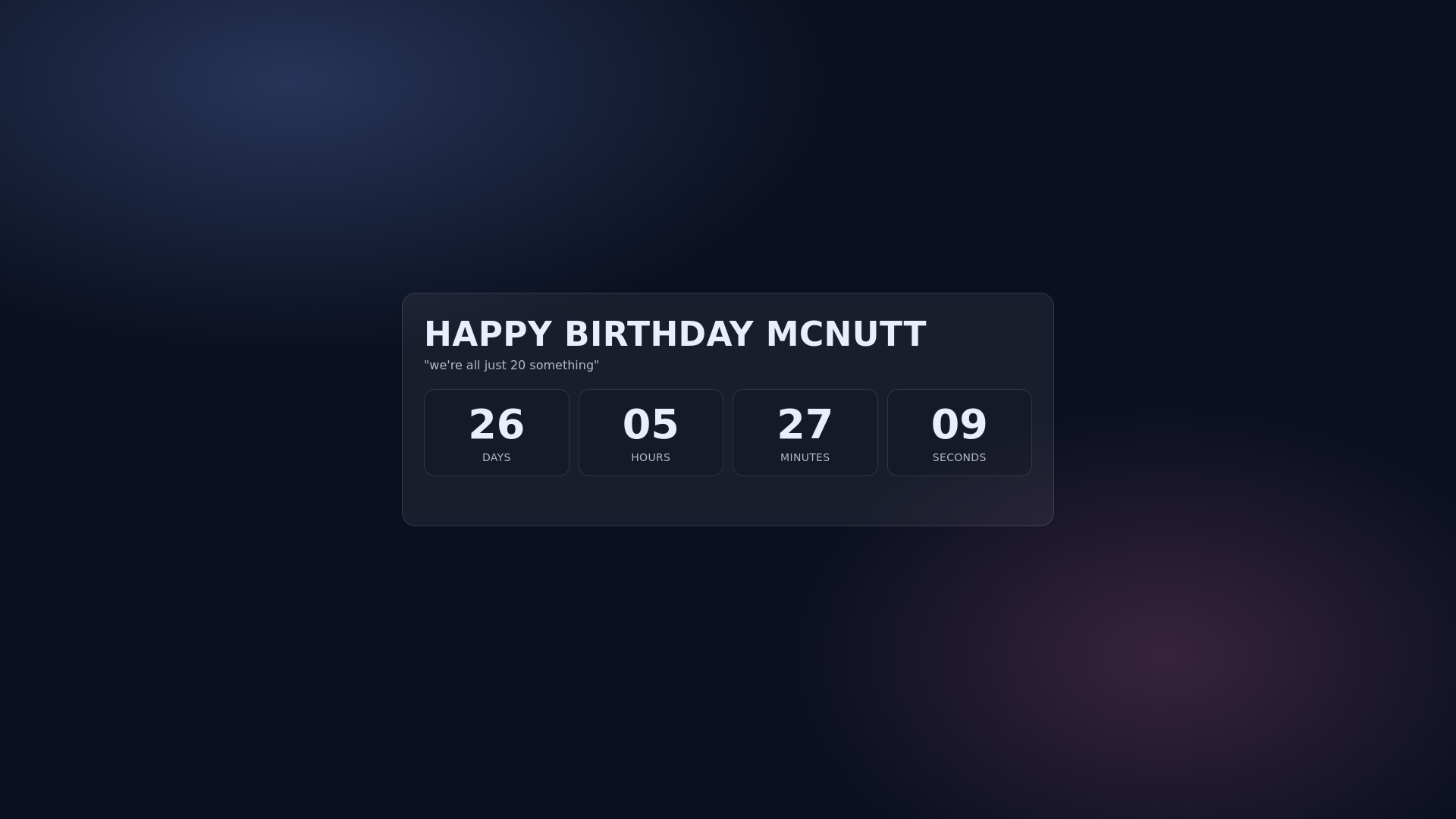 website screenshot of https://mcnutt.pages.dev/