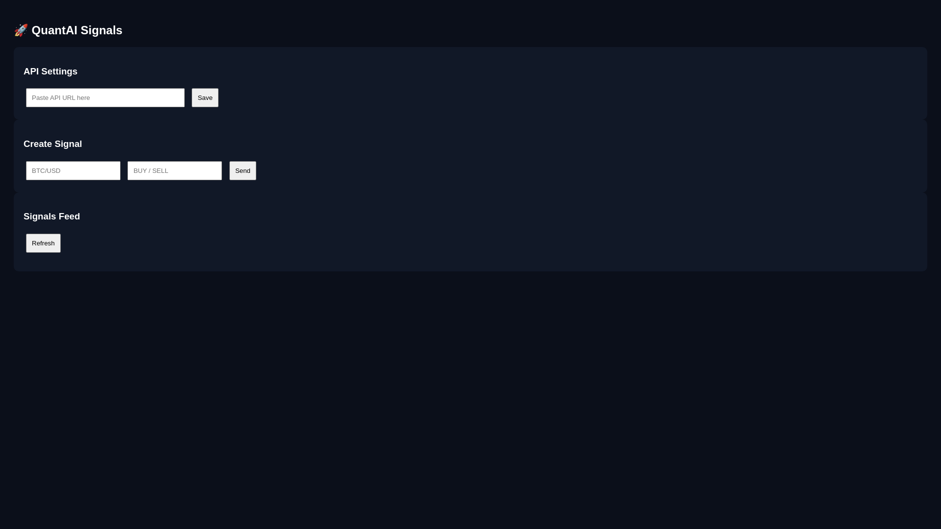website screenshot of https://quantai-site.pages.dev/