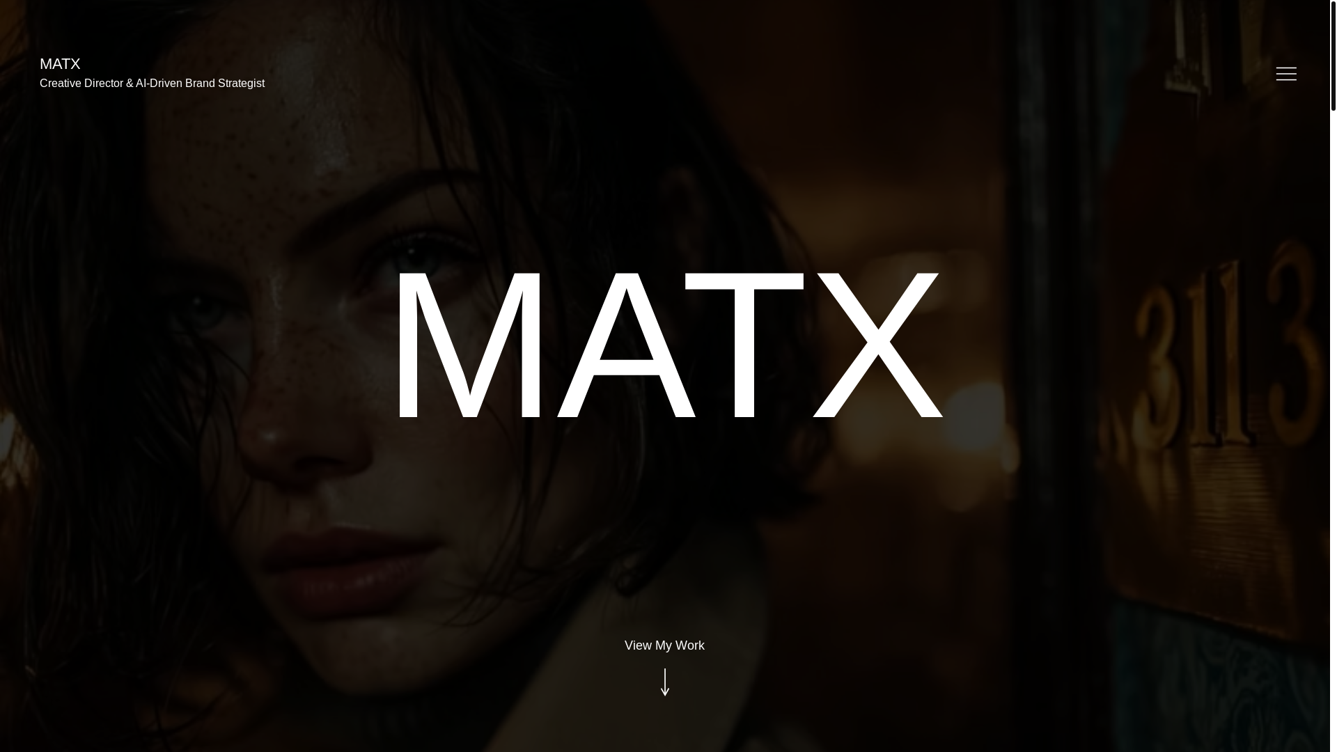 website screenshot of https://matxbrandlab.com/