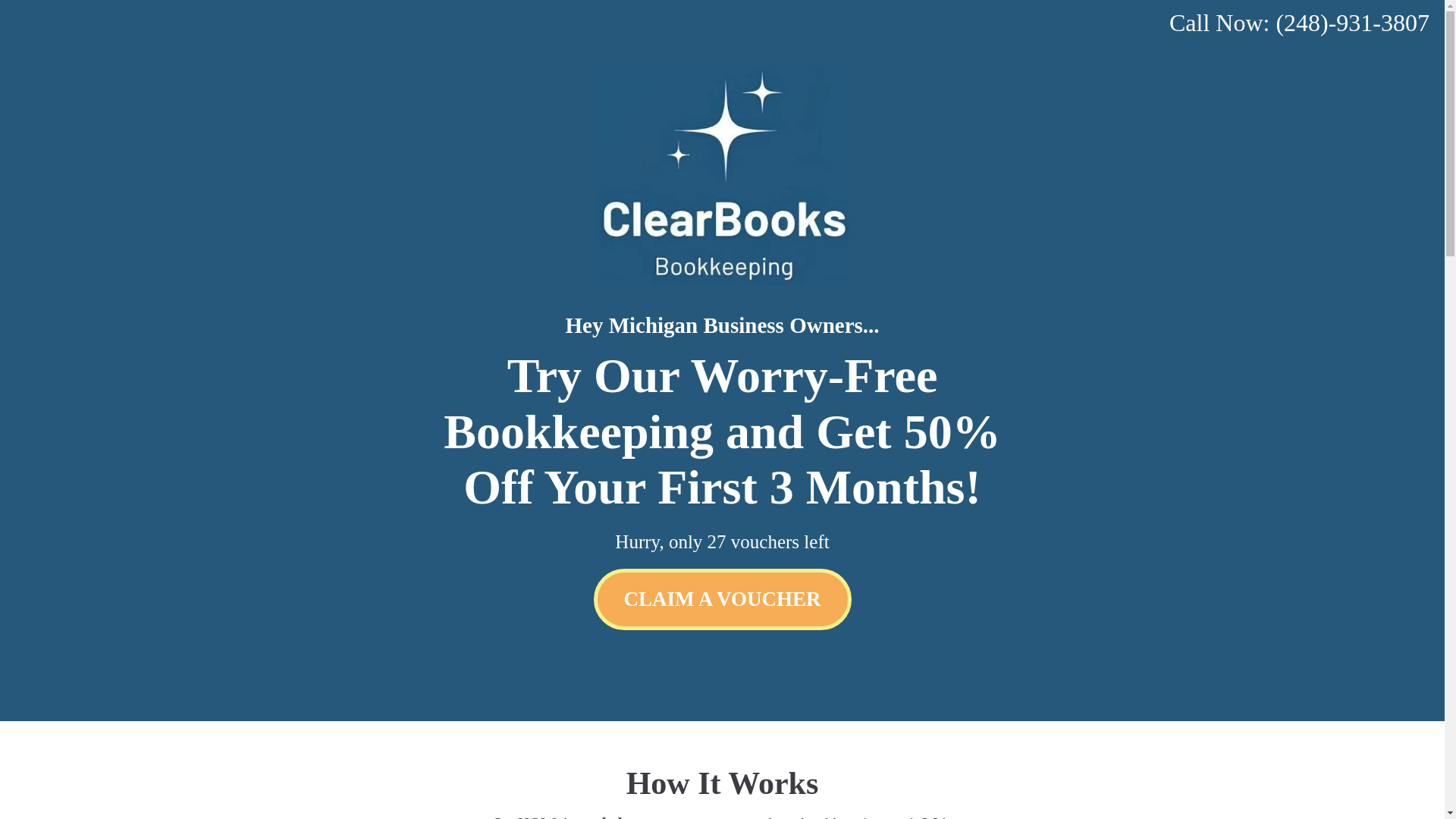 website screenshot of https://clearbooks2.com/