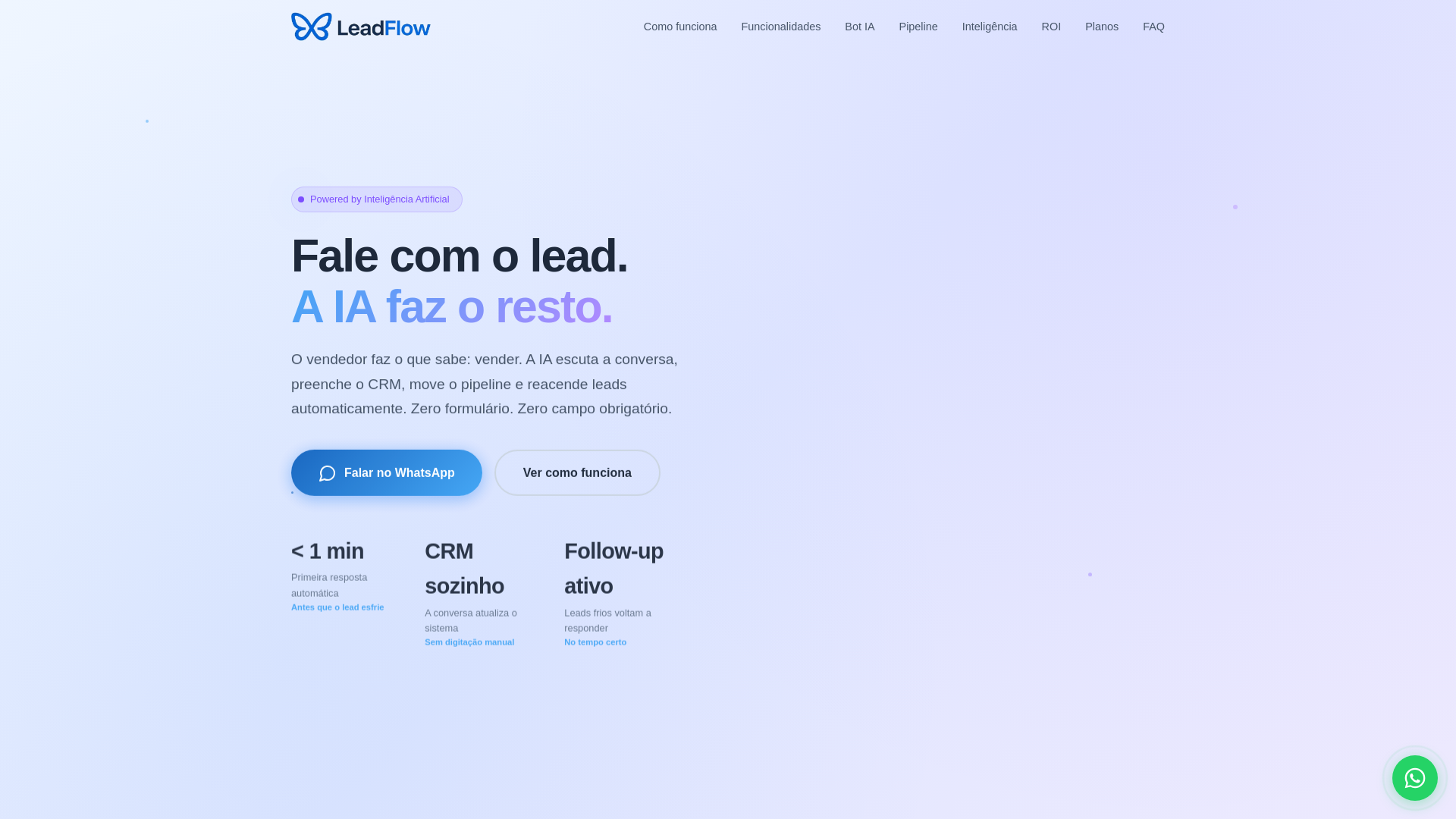 website screenshot of https://leadflowcore.com.br/