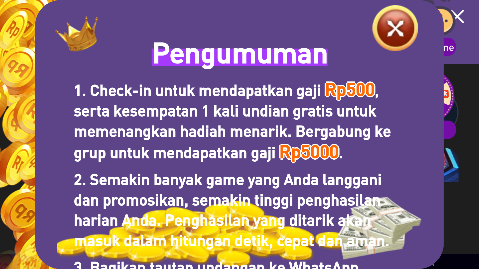 website screenshot of https://www.gamecuan.id