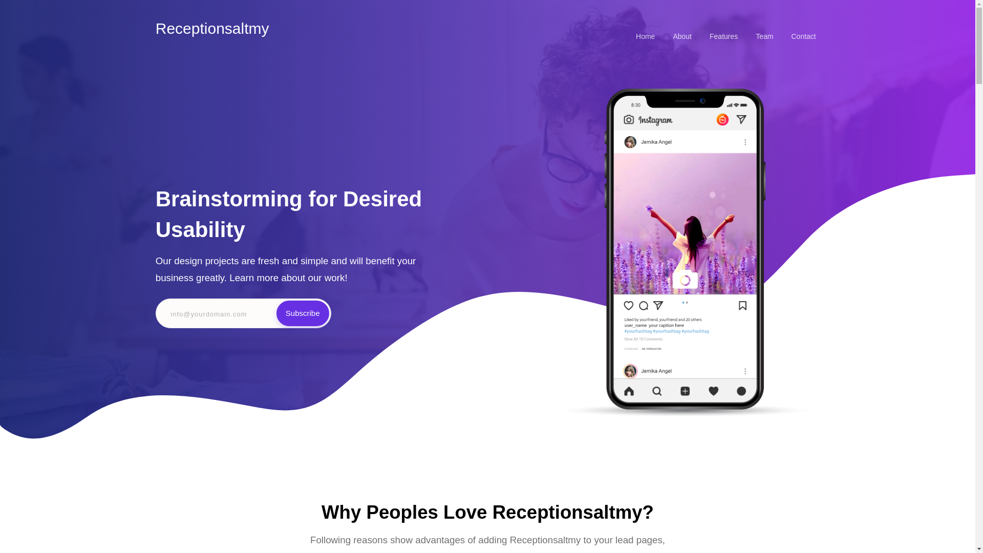 website screenshot of https://receptionsalt.my.id/