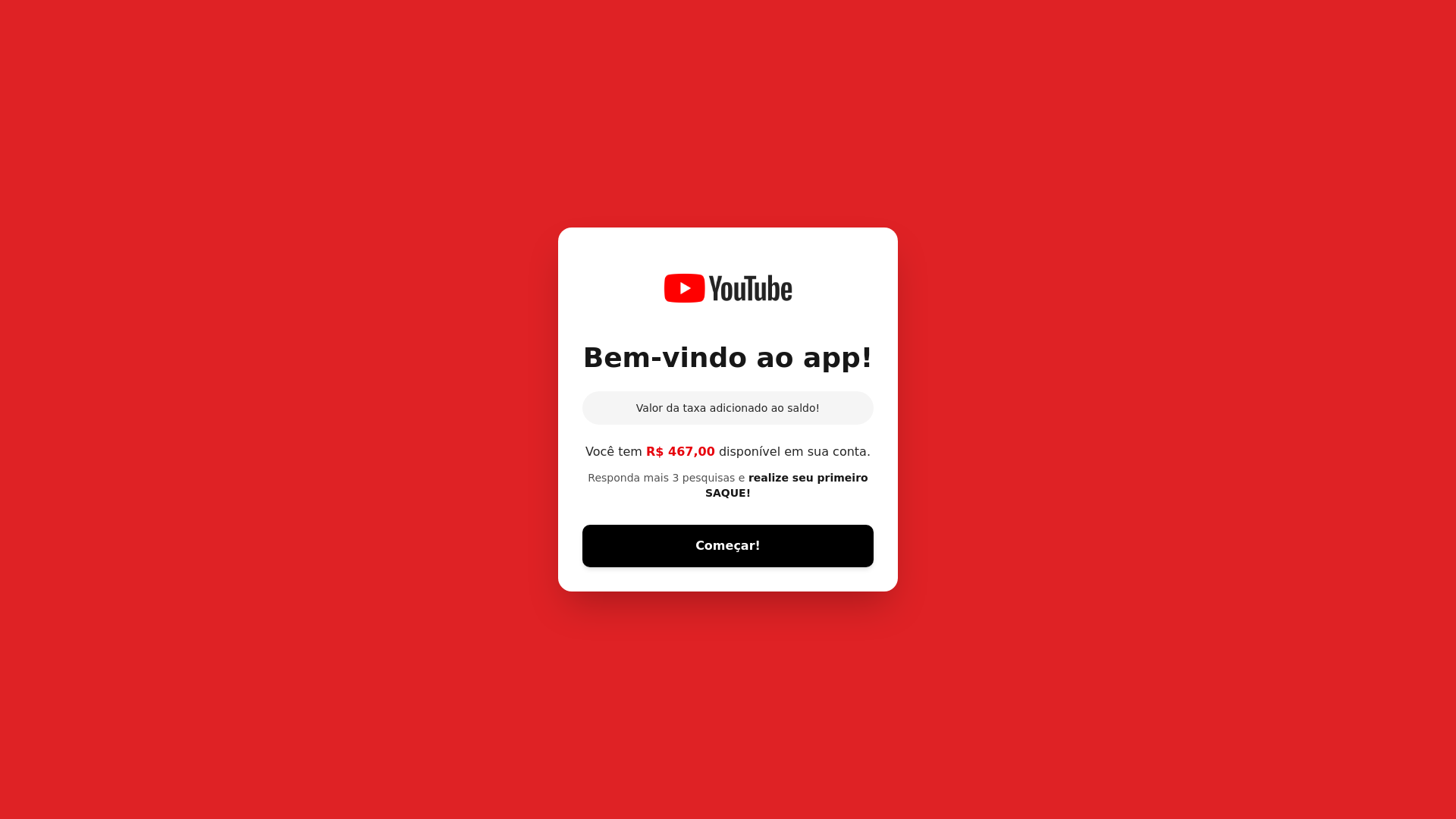website screenshot of https://ytbrecompensa.site/