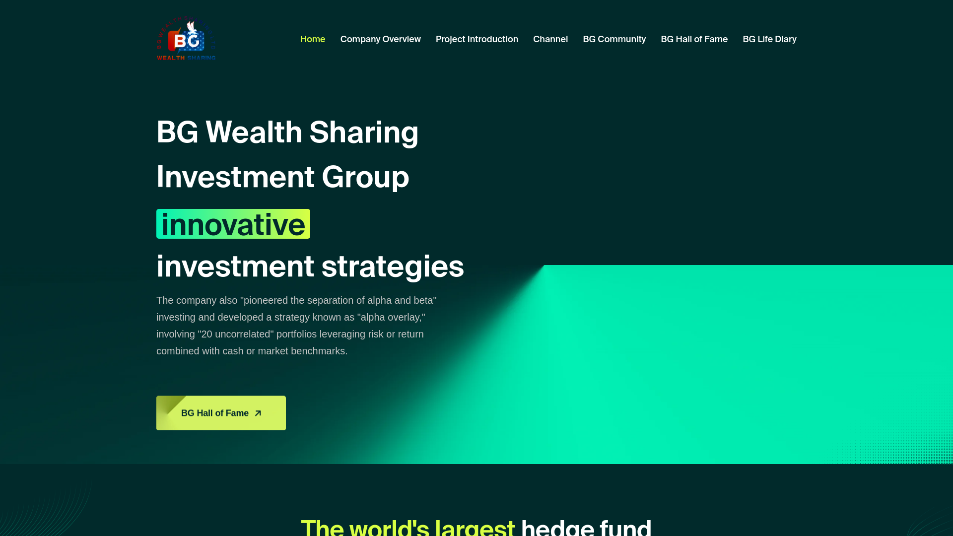 website screenshot of https://bg6988.com/