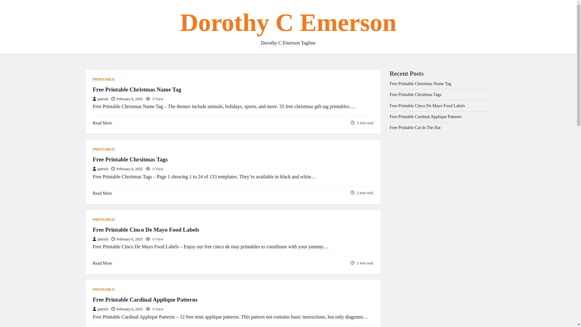 website screenshot of https://dorothycemersonk.pages.dev/