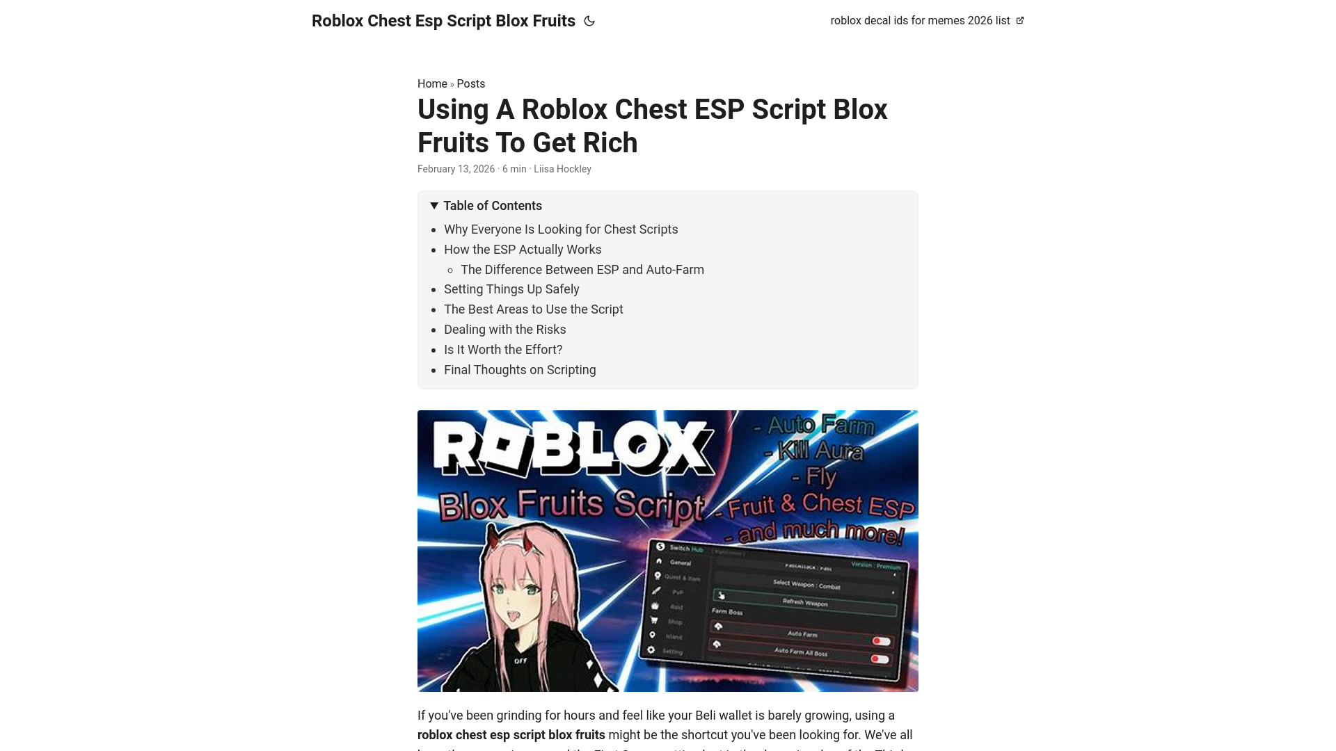 website screenshot of https://roblox-chest-esp-script-blox-fruits.pages.dev/