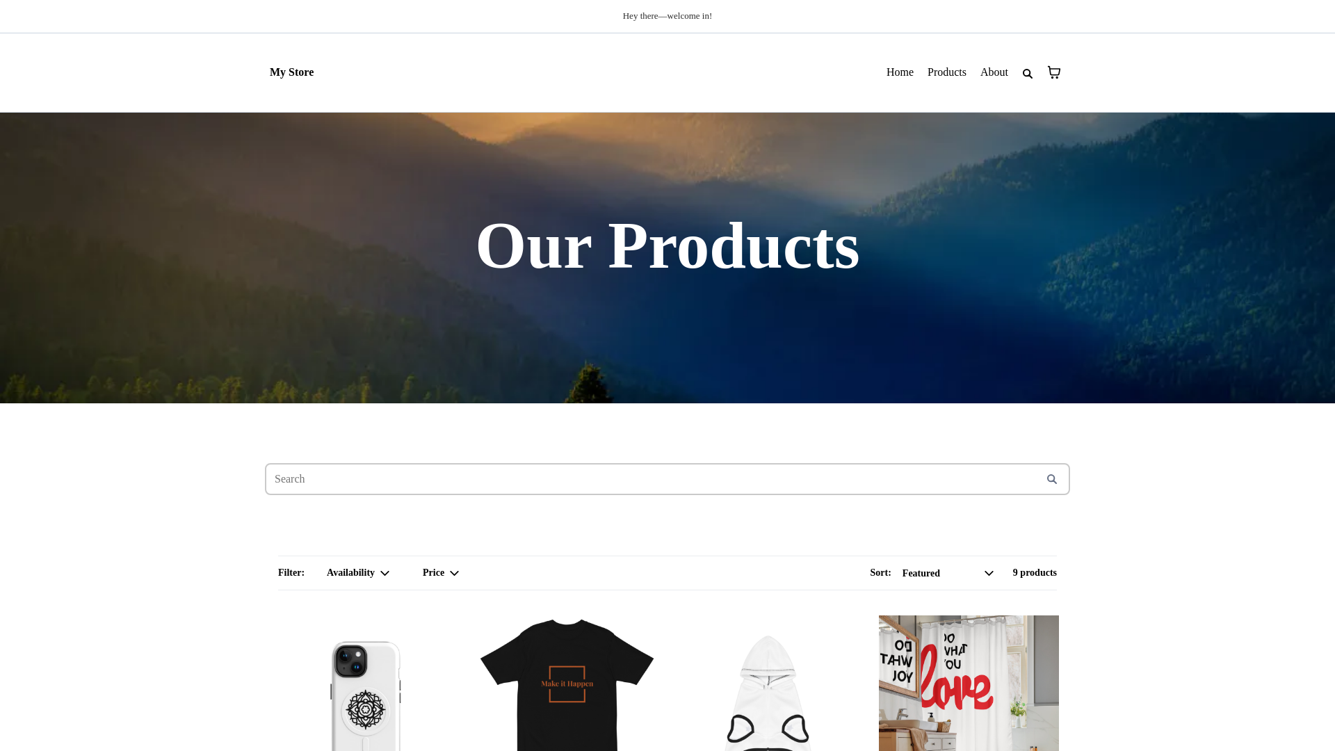 website screenshot of https://boutiqueshere.com