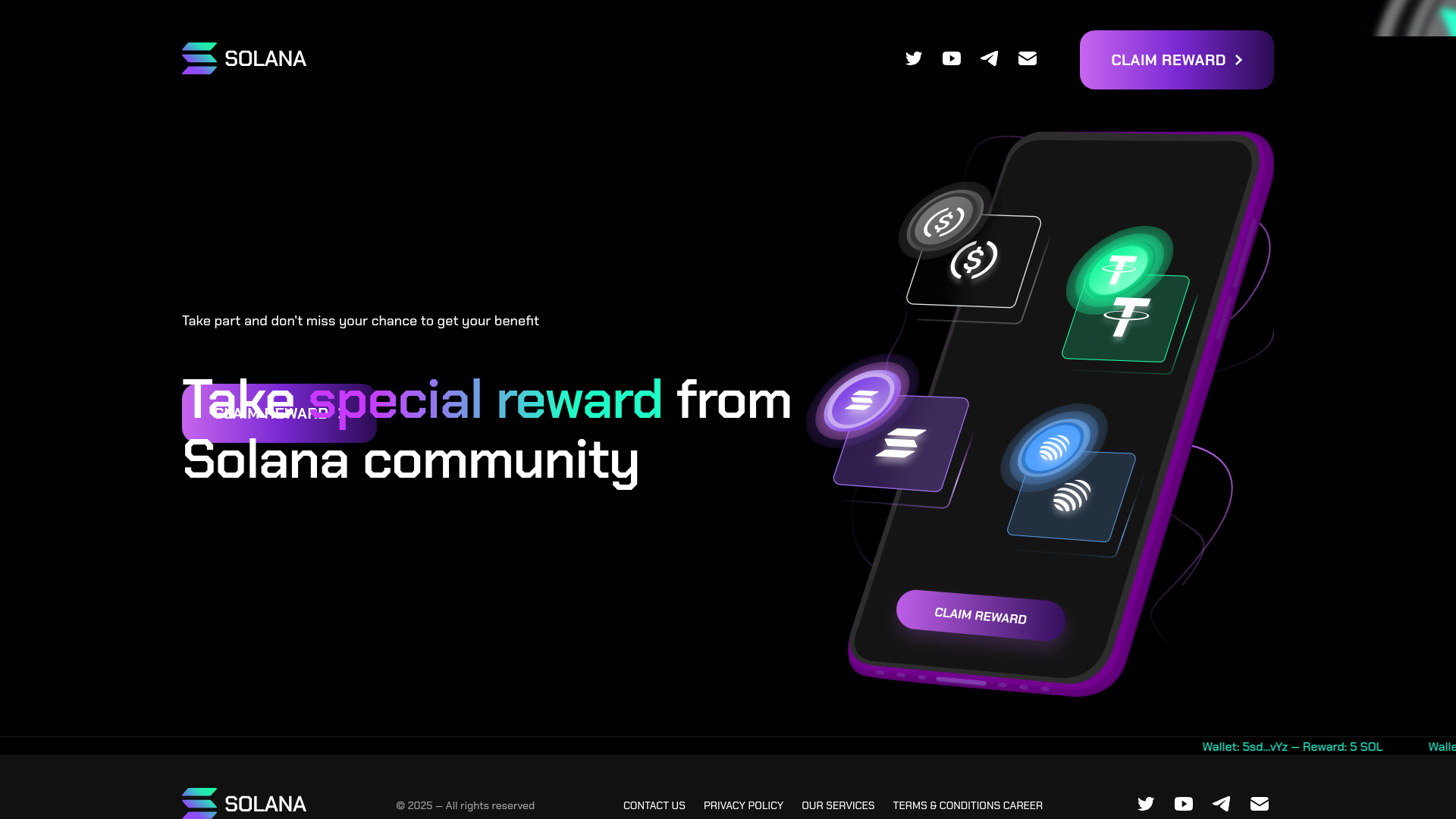 website screenshot of https://deviationalpath.live