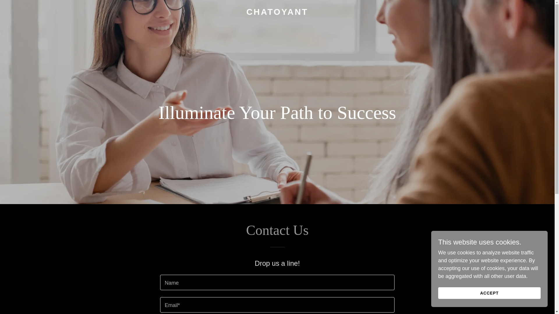 website screenshot of https://chatoyant.club/