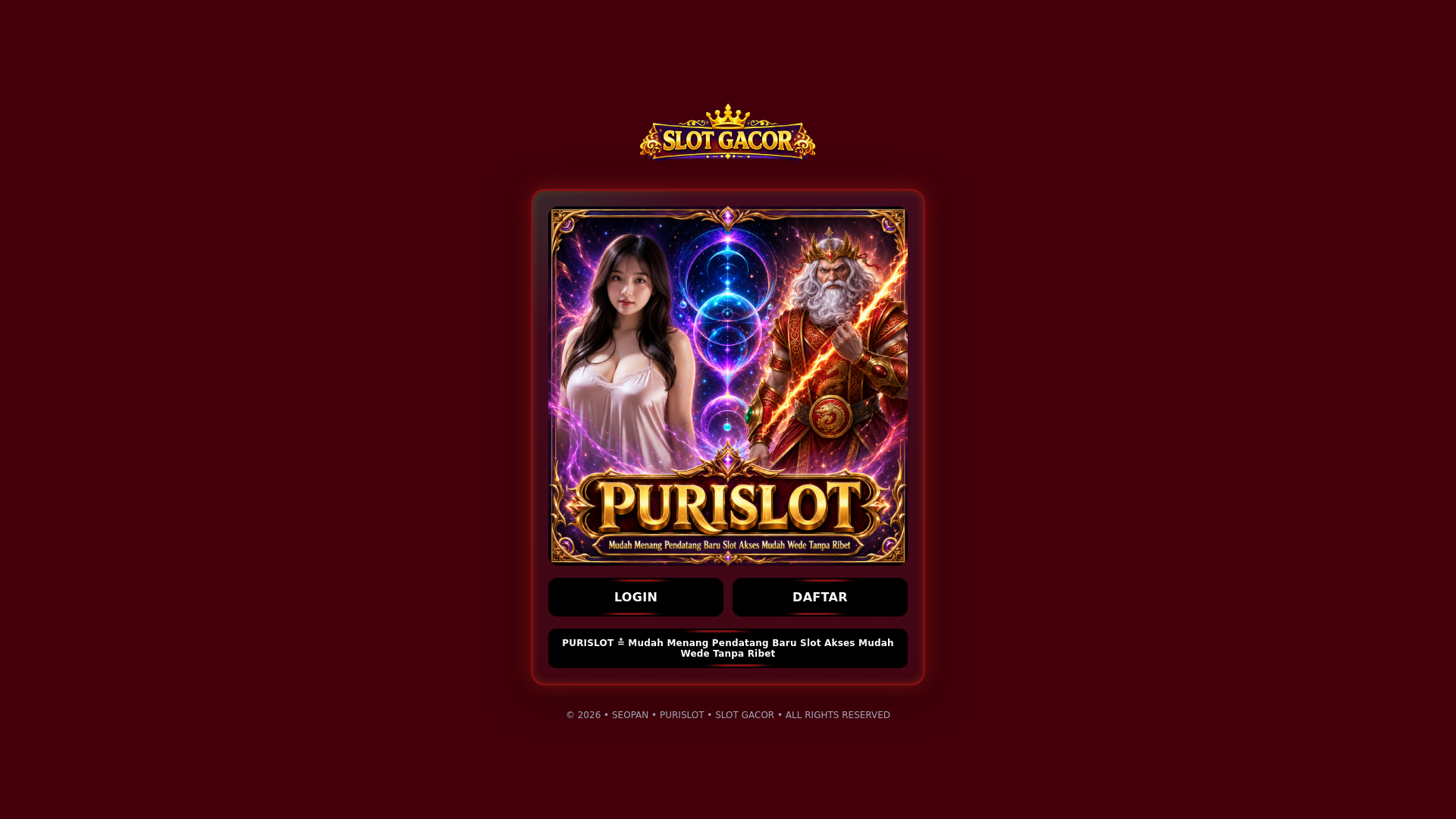website screenshot of https://purislotss.pages.dev/