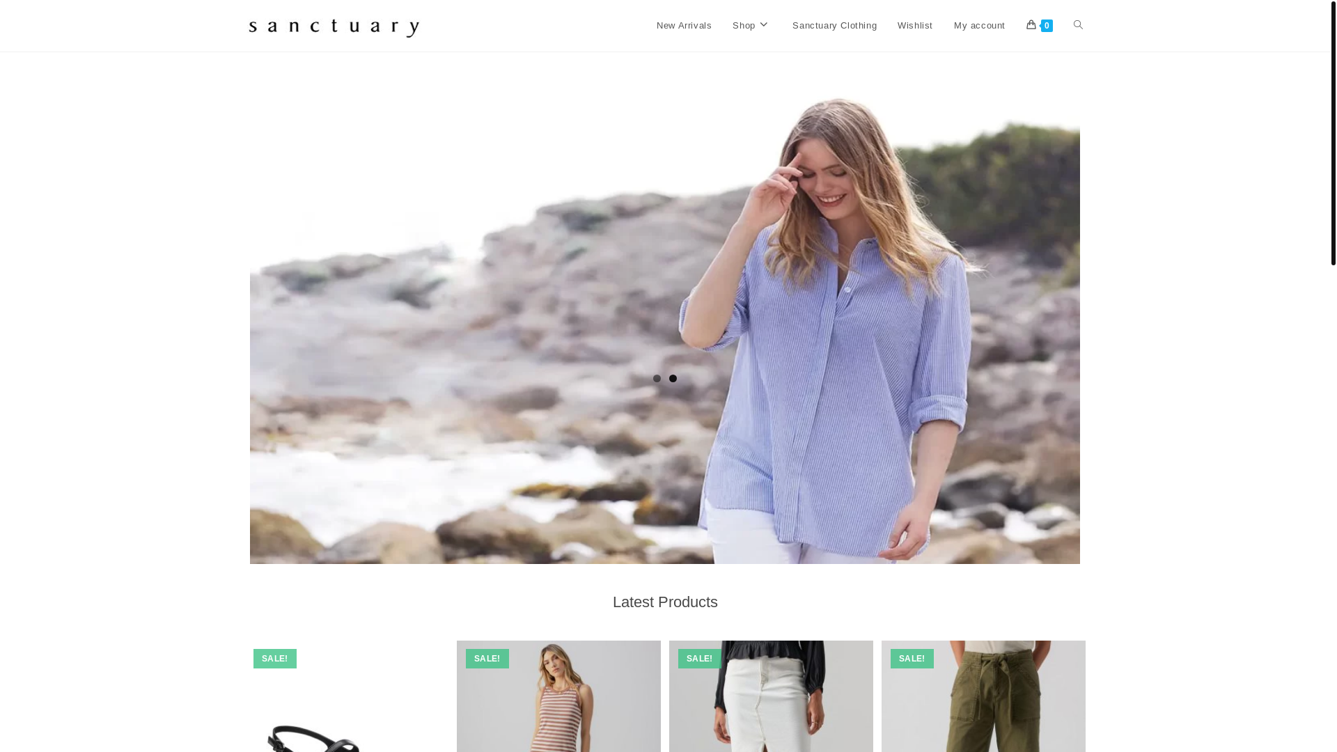 website screenshot of https://sandrawerndl.shop/
