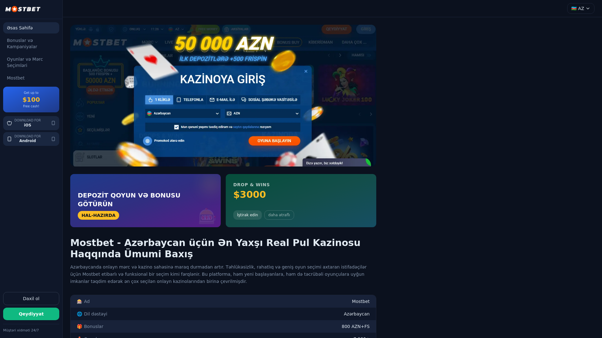 website screenshot of https://mostbet-giris.fyi