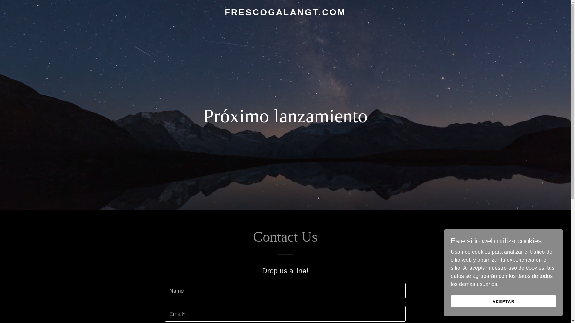 website screenshot of https://frescogalangt.com/